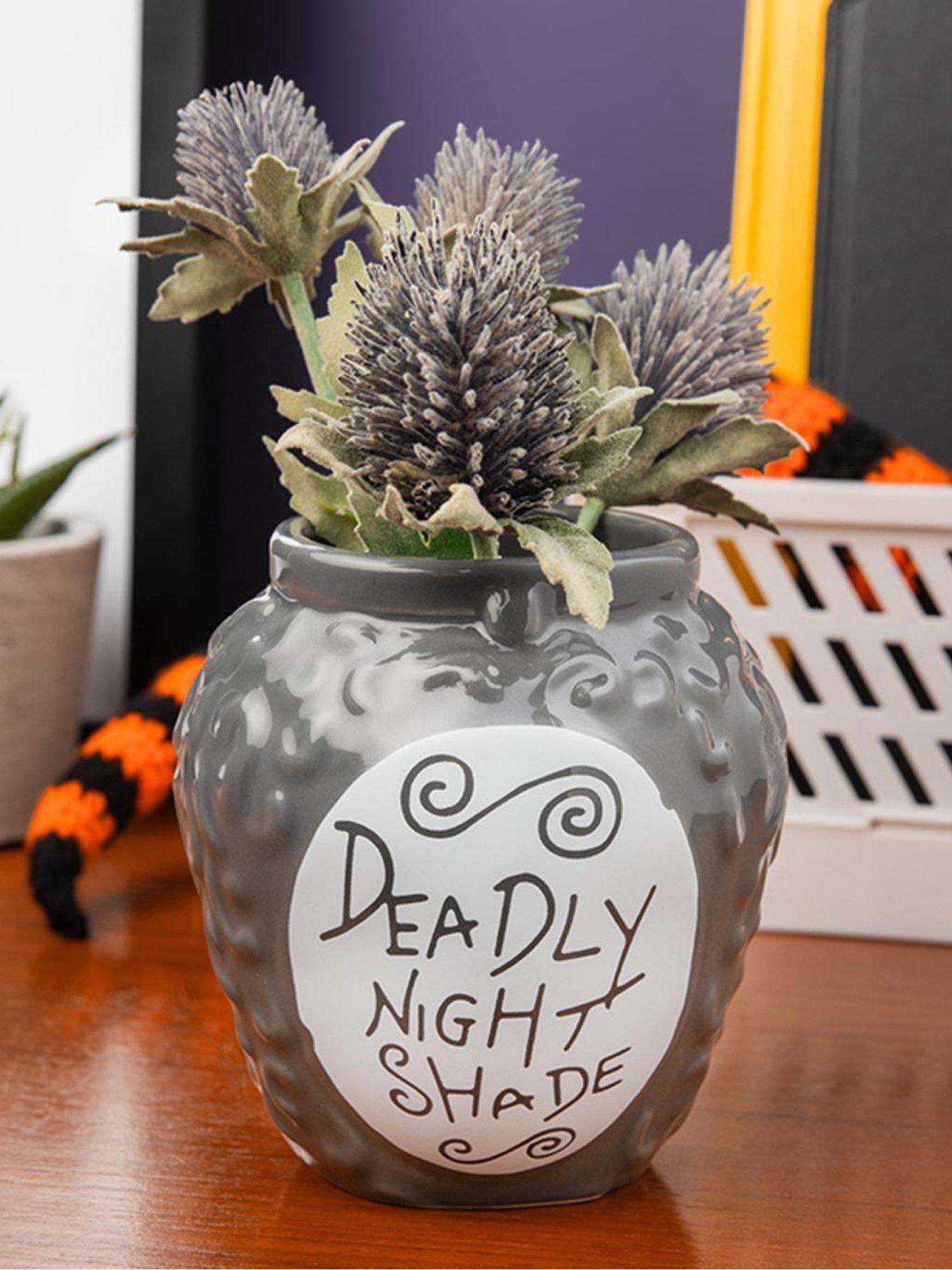 Nightmare Before Christmas Deadly Nightshade Pen and Plant Pot ...