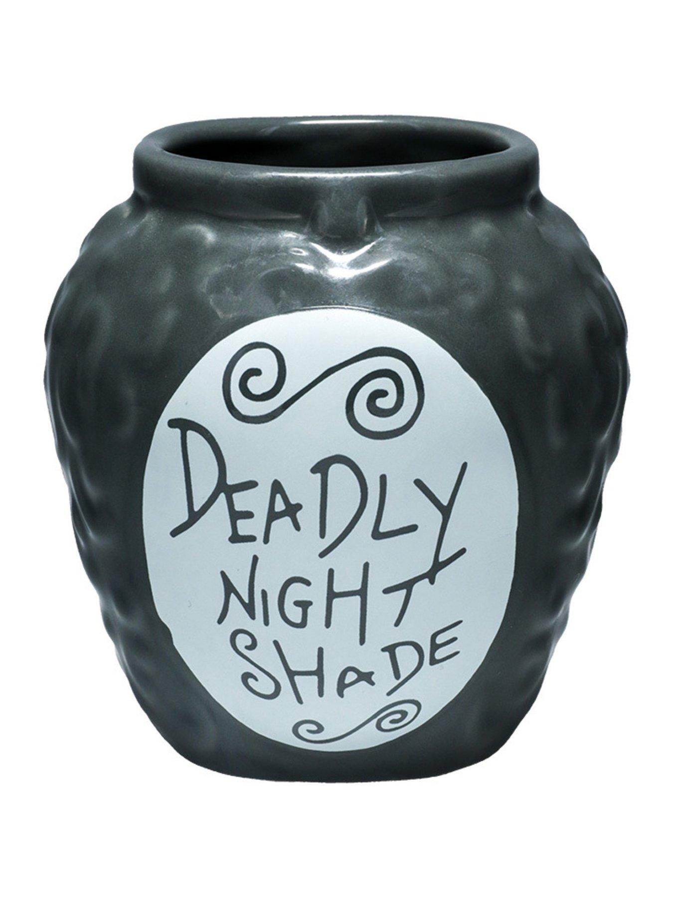 Nightmare Before Christmas Deadly Nightshade Pen and Plant Pot ...