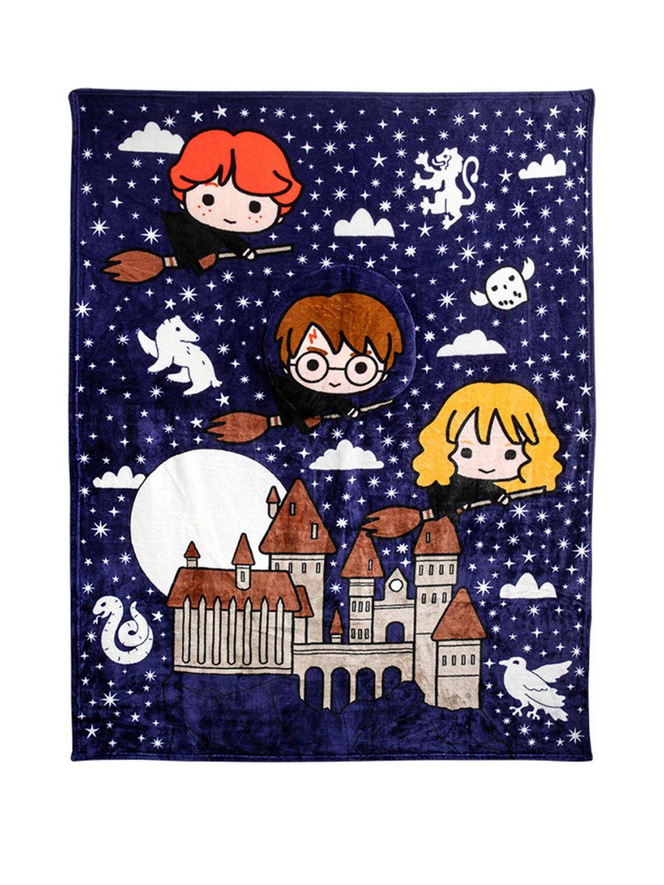 Image 1 of 6 of Harry Potter Cushion Blanket