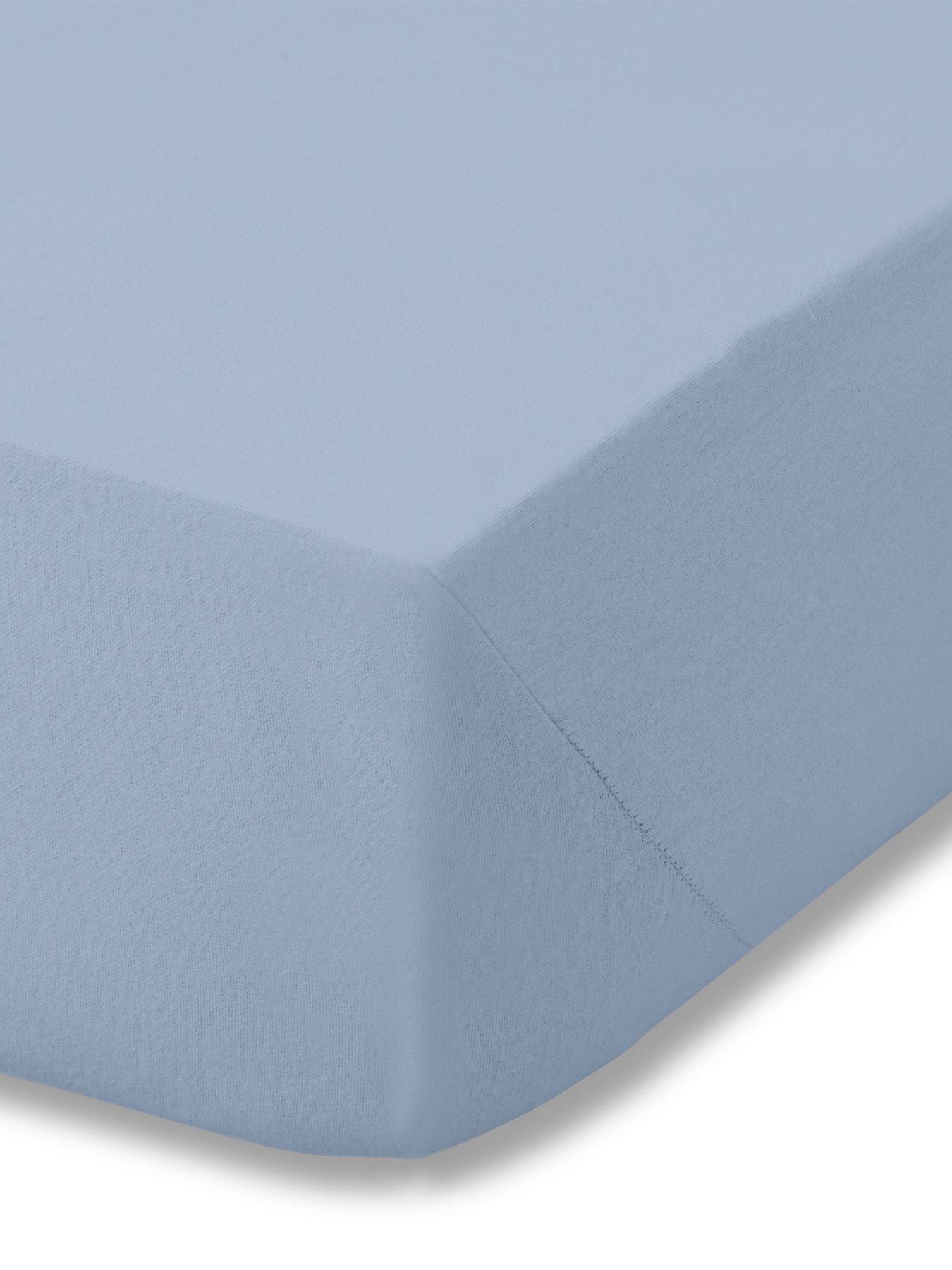undefined Brushed 100% Cotton Fitted Sheet