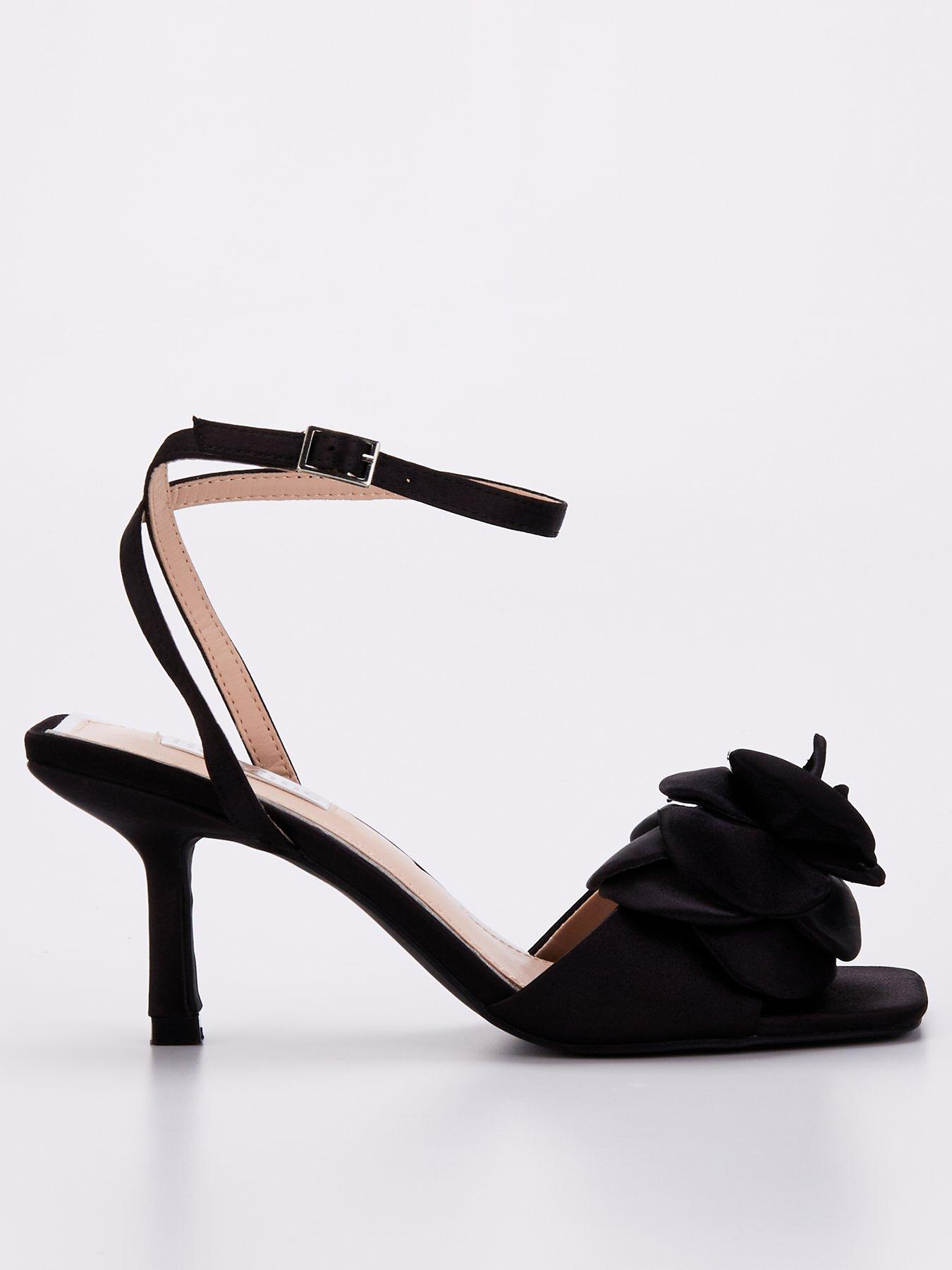 Raid Annalina Flower Heels Black Very