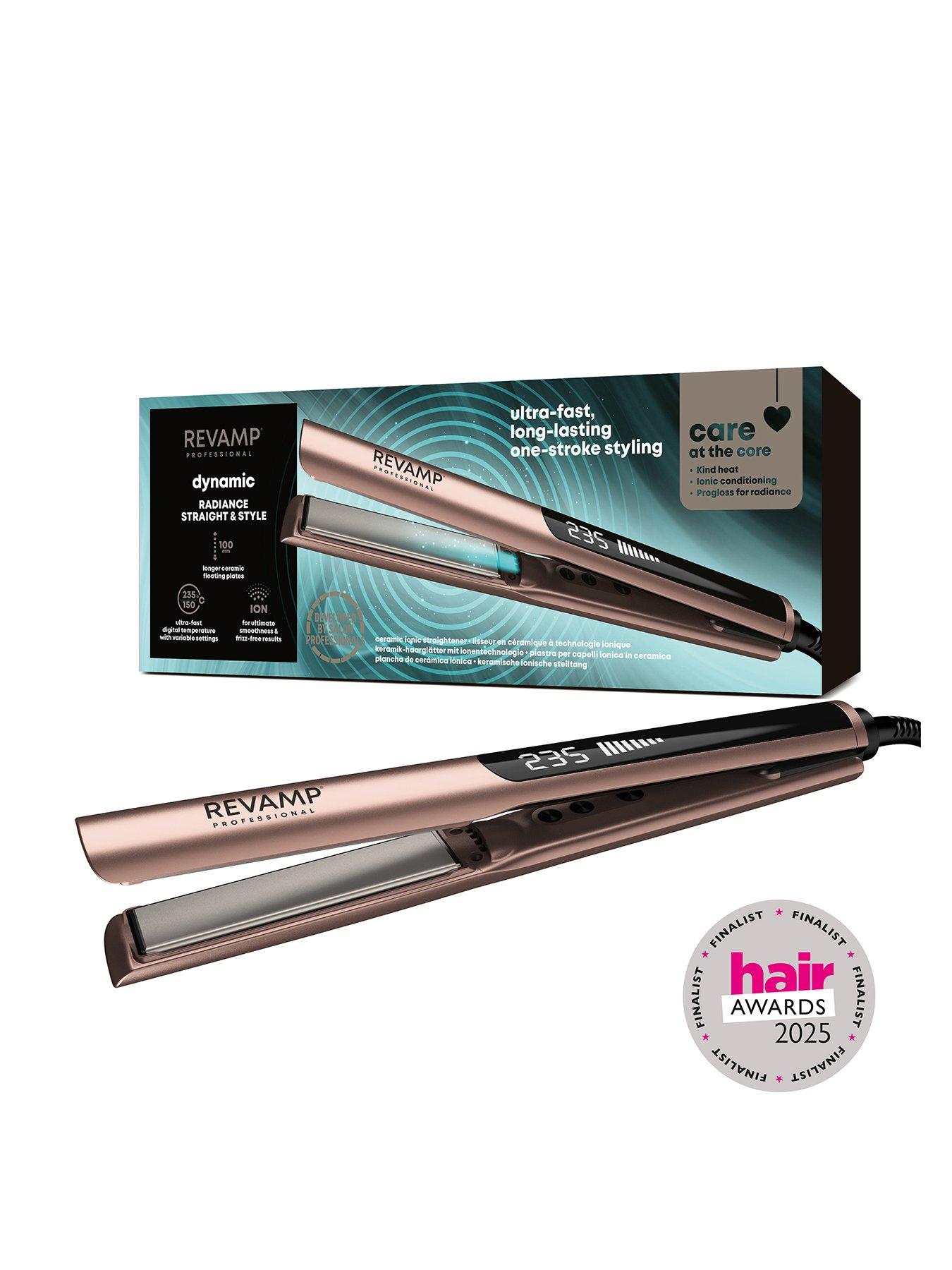 Revamp: Dynamic Radiance Straight  &  Style Ceramic Ionic Hair Straightener