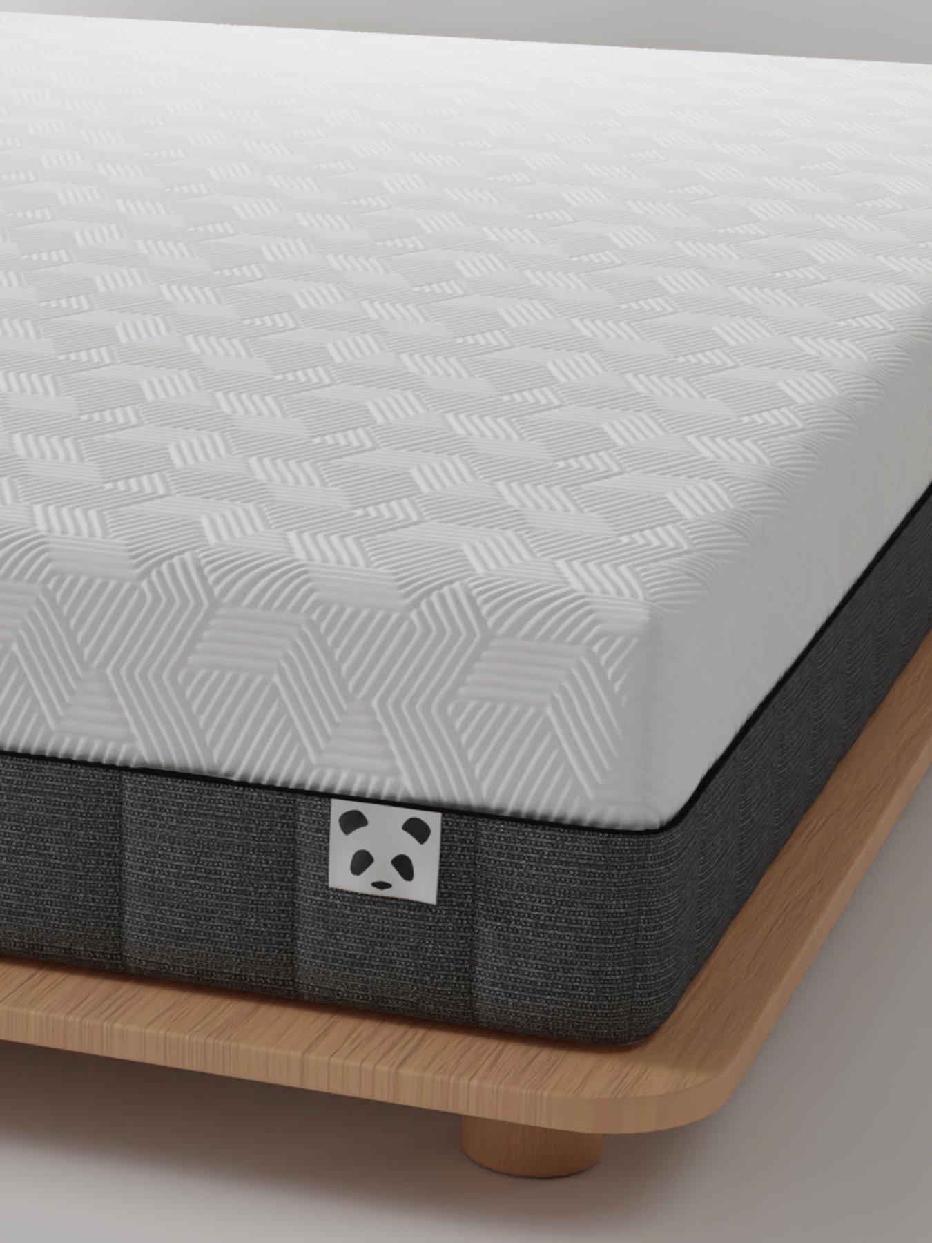 Product photograph of Panda London Hybrid Bamboo Mattress - Single from very.co.uk