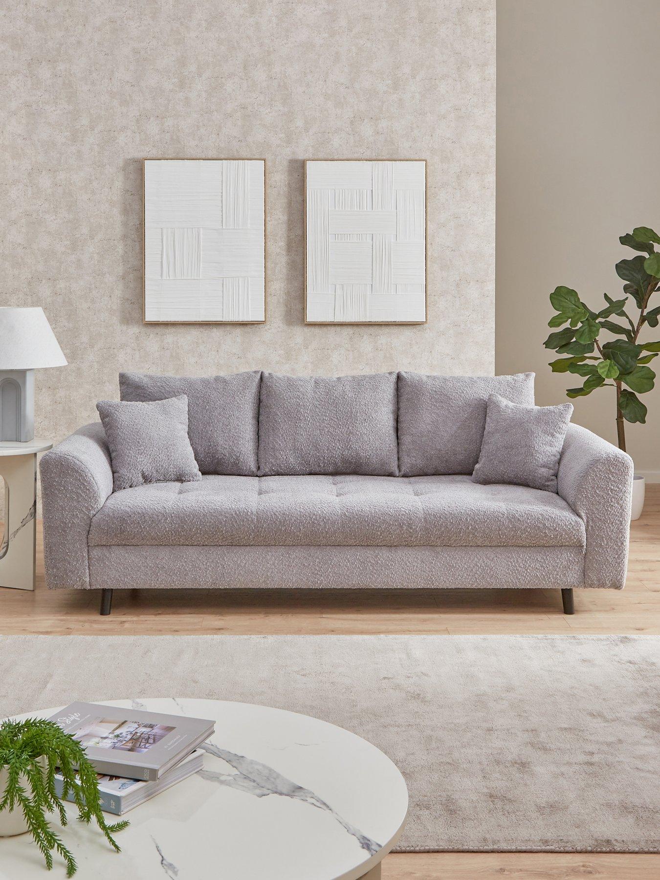 undefined Rune 3 Seater Fabric Sofa - FSC Certified