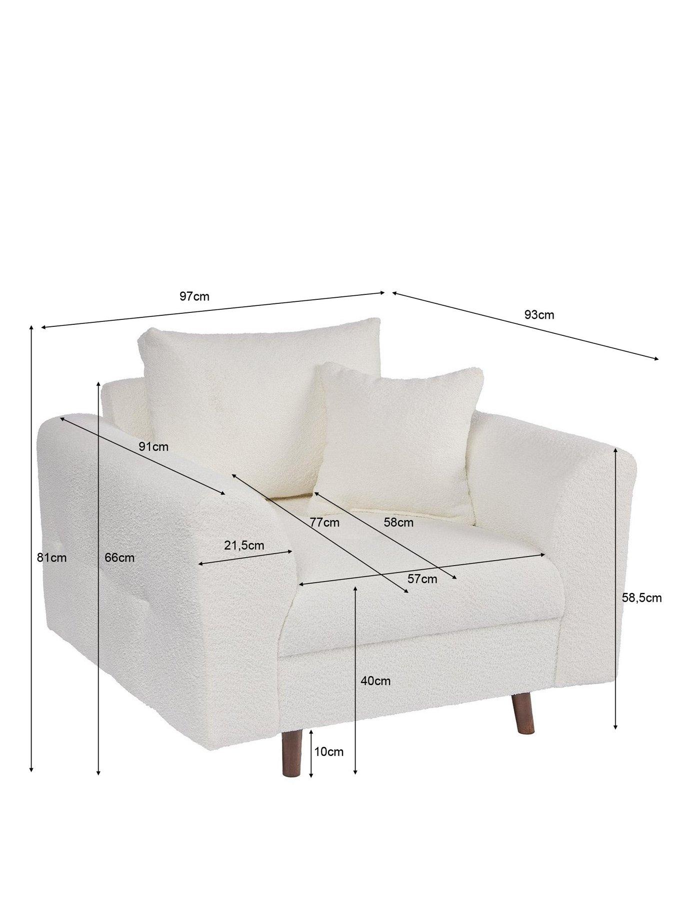 Image 6 of 7 of Very Home Rune Fabric Chair&nbsp;- FSC Certified
