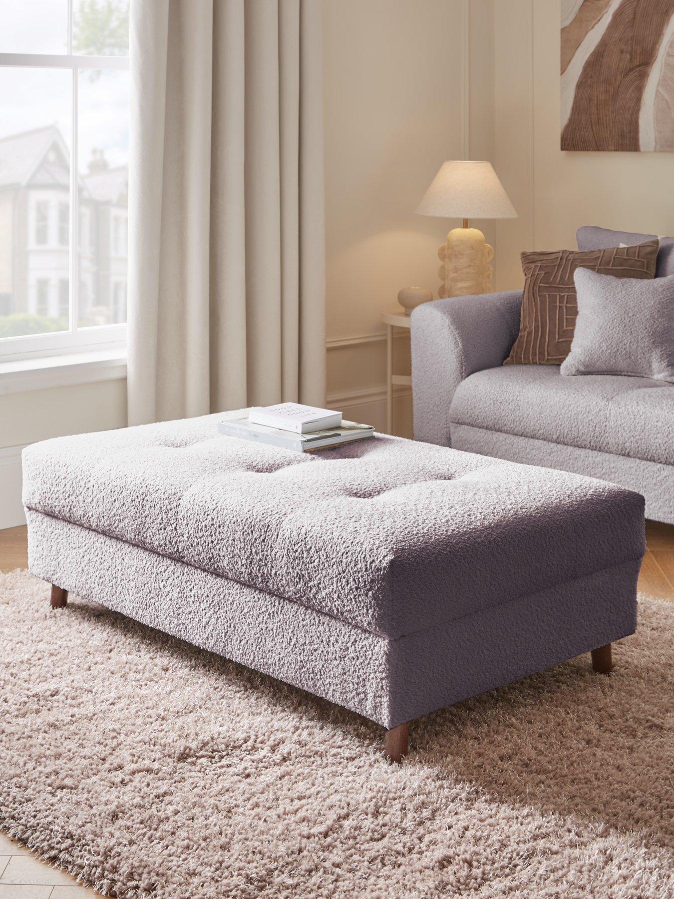 undefined Rune Fabric Footstool - FSC® Certified