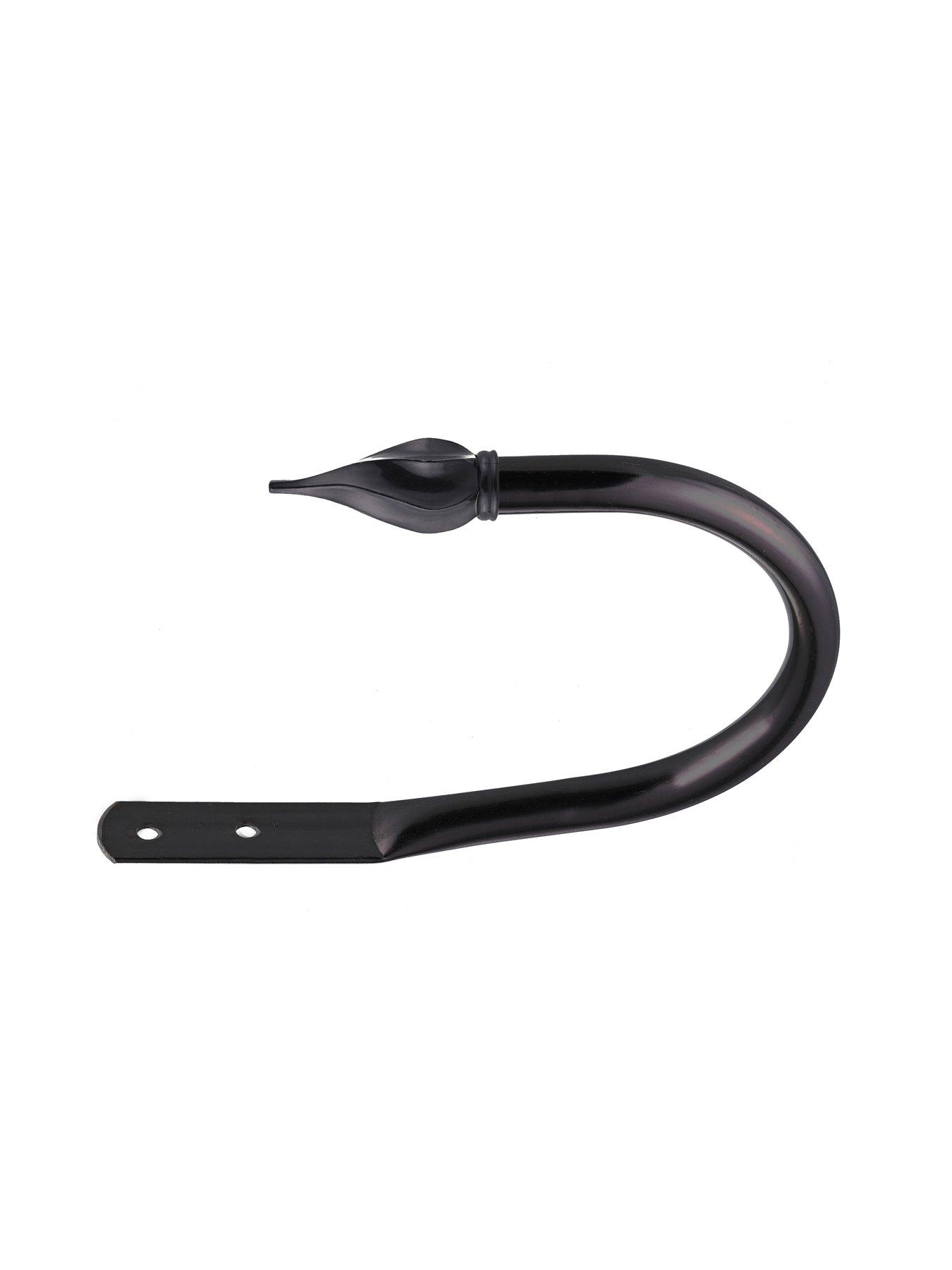 The Very Collection Spiral Finial Curtain Holdbacks