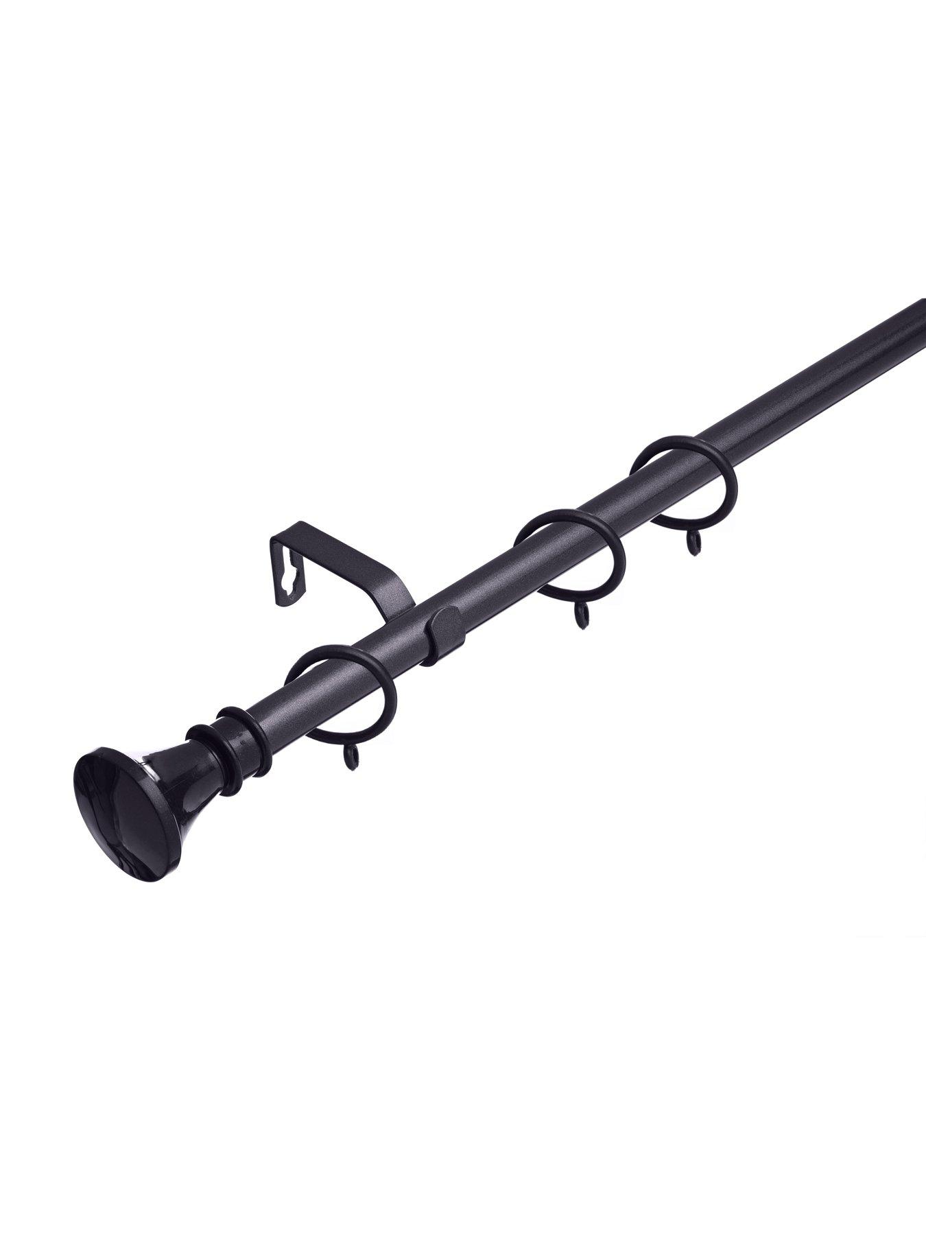 Image 3 of 7 of Very Home Value Trumpet Finial 19 mm Extendable Curtain Pole