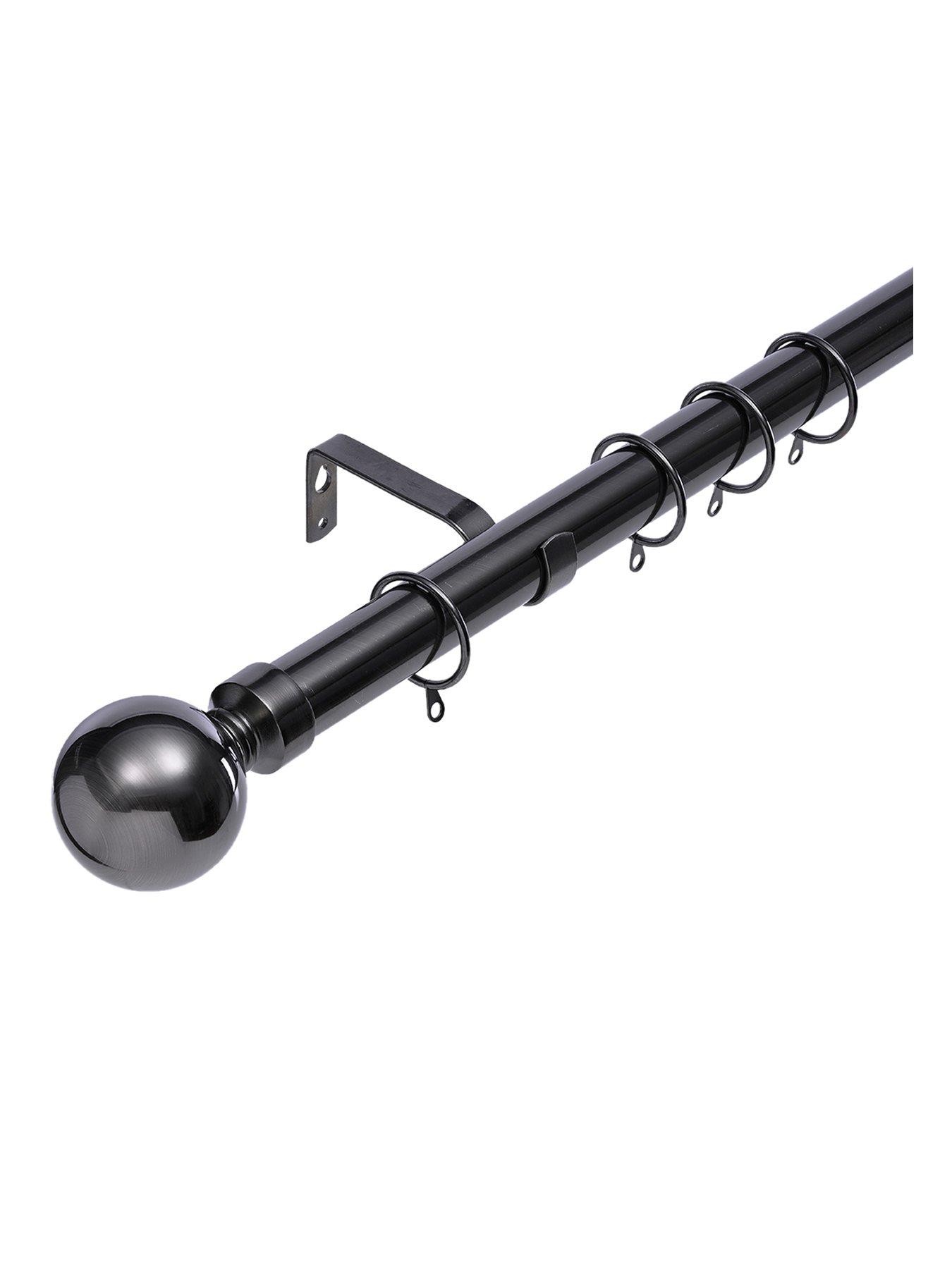 The Very Collection Ball Finial 28 mm Extendable Curtain Pole