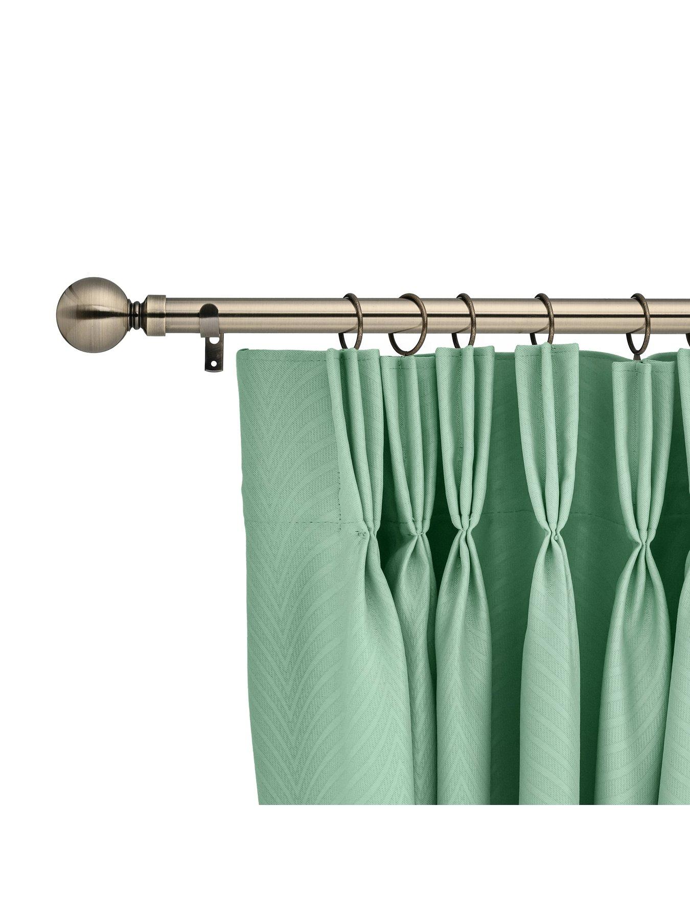 Image 2 of 7 of Very Home Ball Finial 28 mm Extendable Curtain Pole