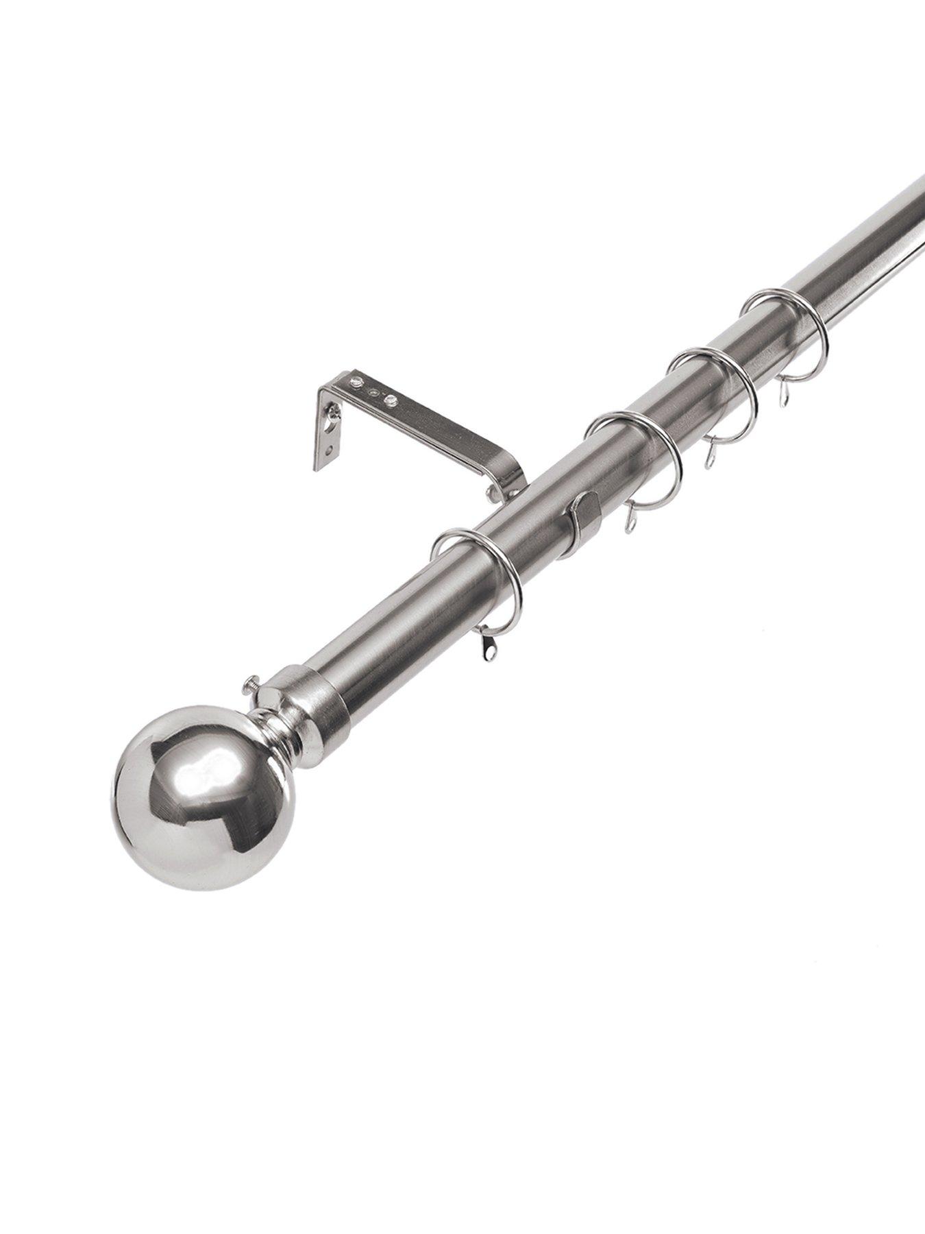The Very Collection Ball Finial 28 mm Extendable Curtain Pole