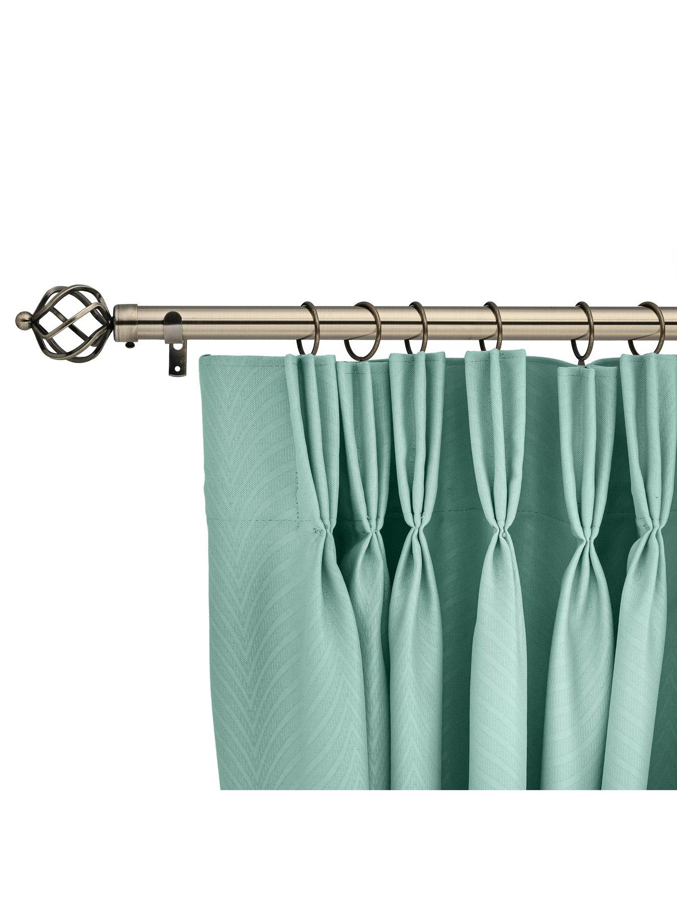 Image 2 of 7 of Very Home Metal Cage Finial 28 mm Extendable Curtain Pole