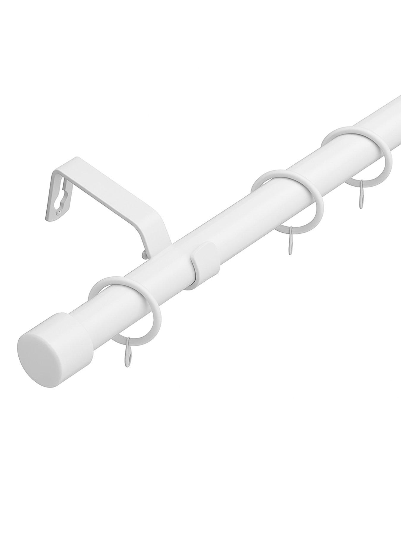 Very Home Stopper End Finial Extendable Curtain Pole