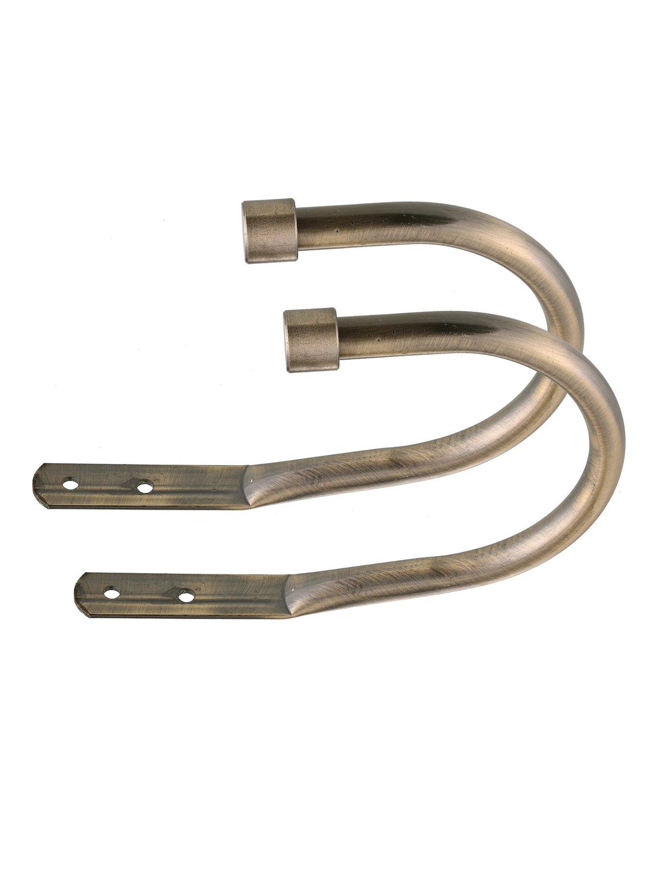 Product photograph of Very Home Pair Of Stopper End Curtain Holdbacks from very.co.uk