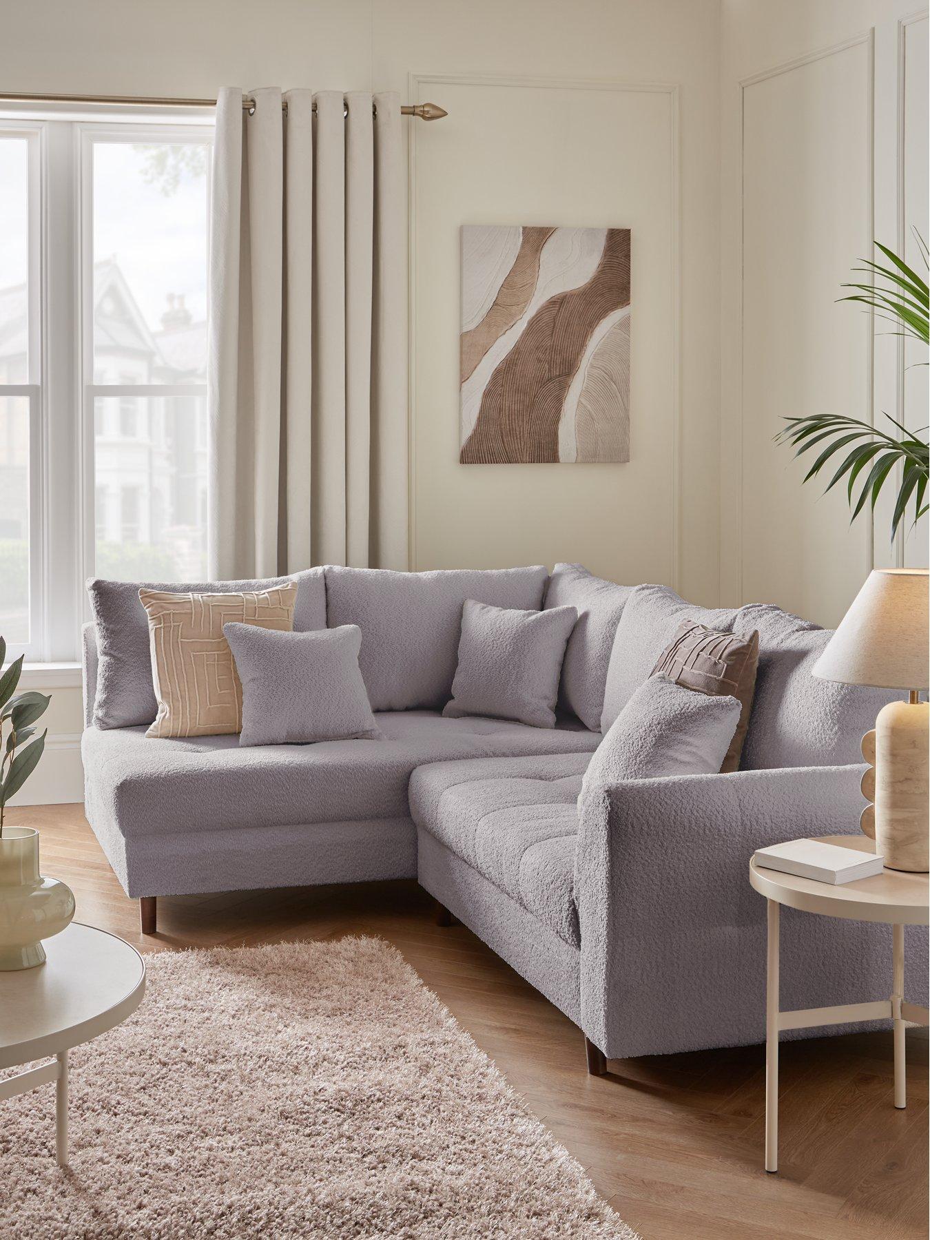 Very Home Rune Left Hand Fabric Corner - FSC Certified
