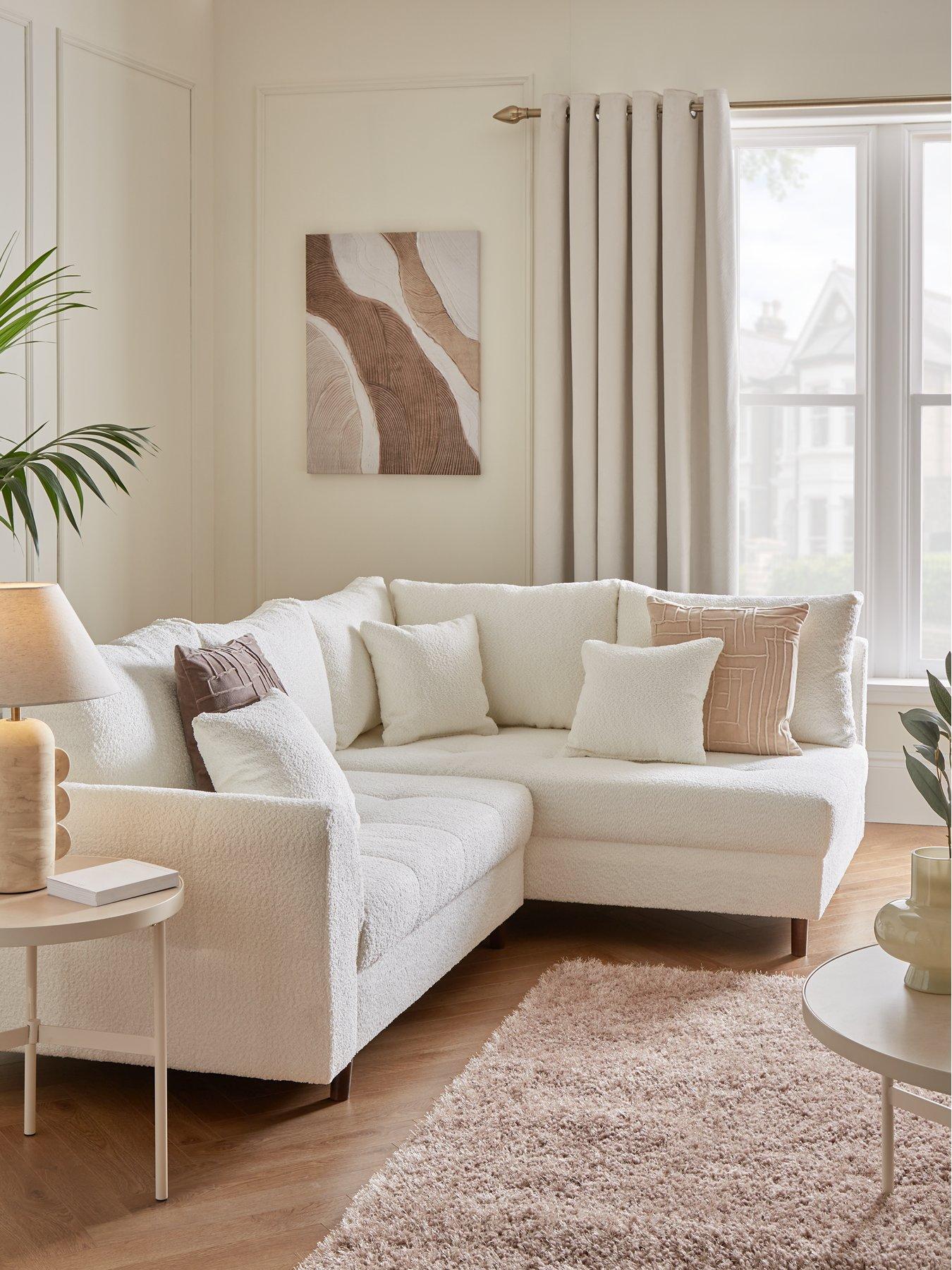 Product photograph of Very Home Rune Right Hand Fabric Corner - Fsc Certified from very.co.uk