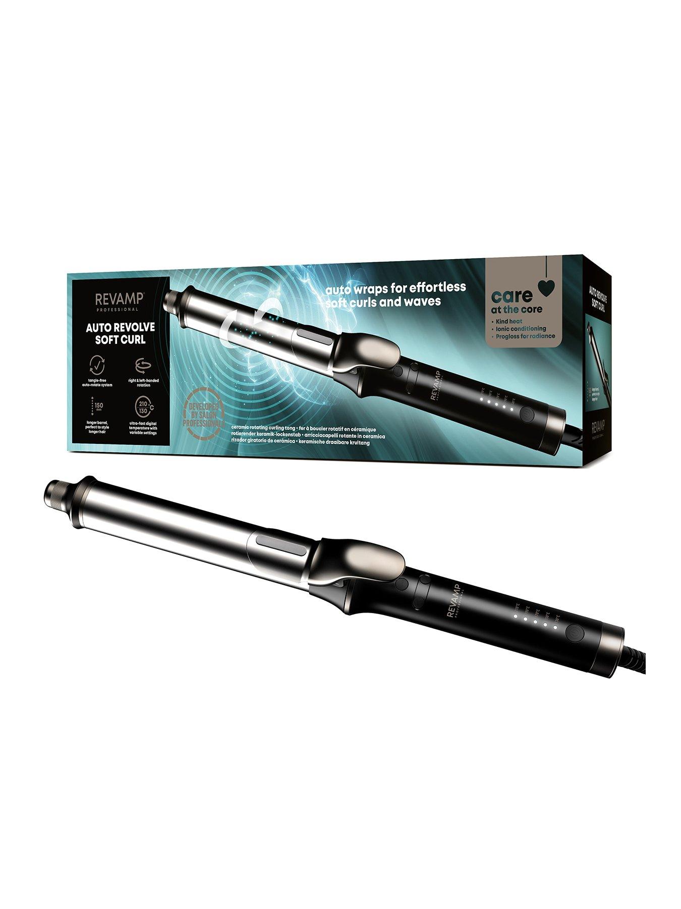 Ceramic rotating curling iron best sale