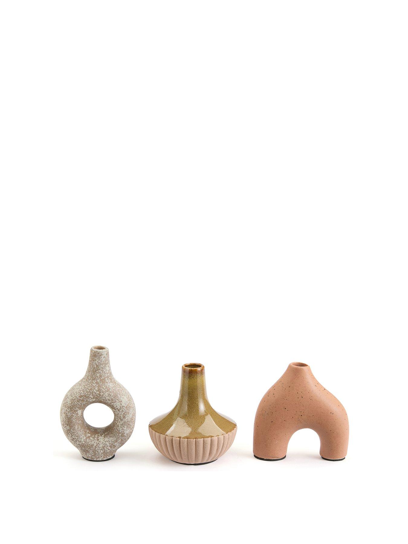 Image 2 of 6 of The Very Collection Golden Hour Set Of 3 Vases