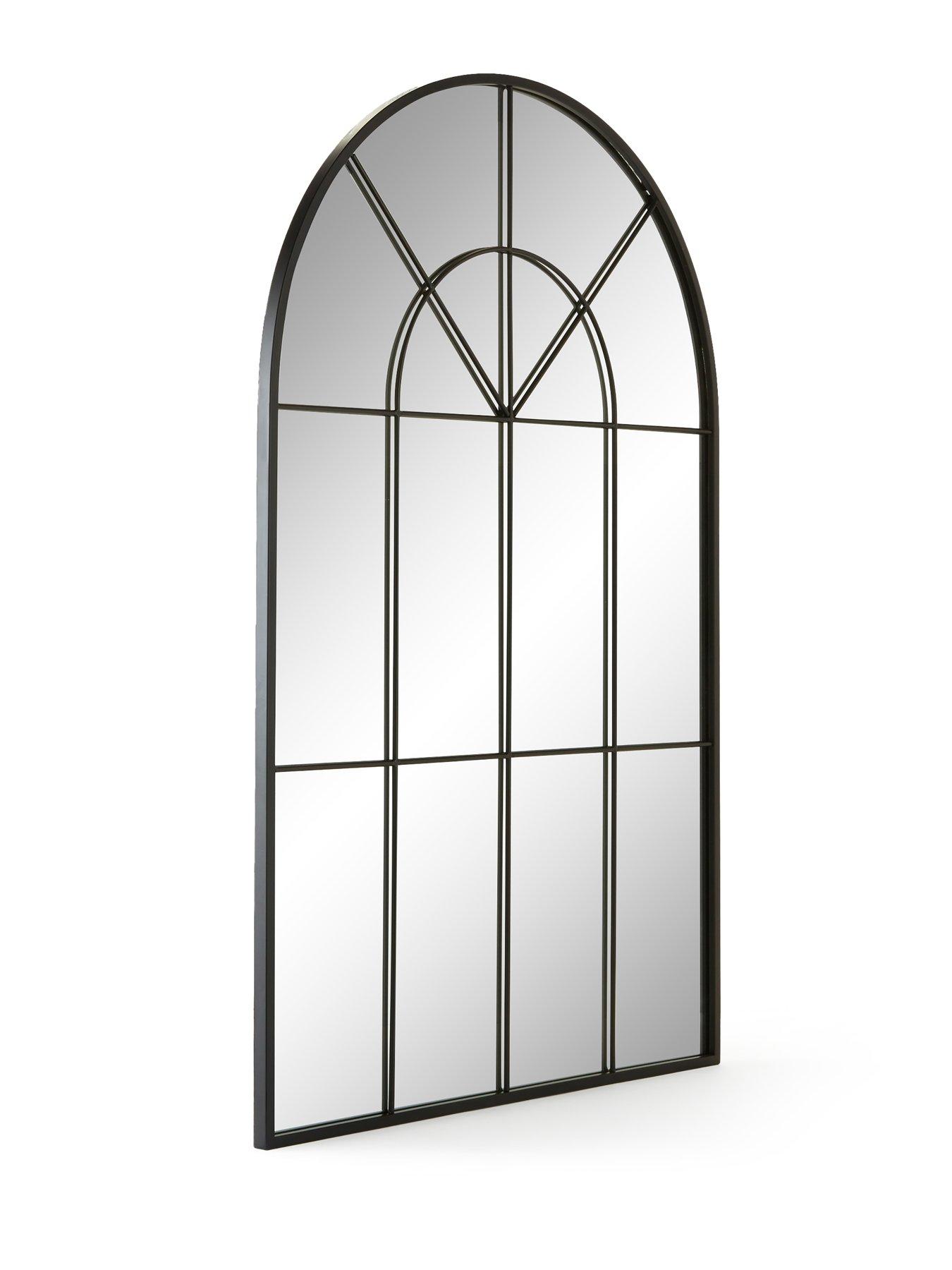 Image 3 of 4 of Very Home Arched Window Pane Mirror &ndash; 60 x 90 cm