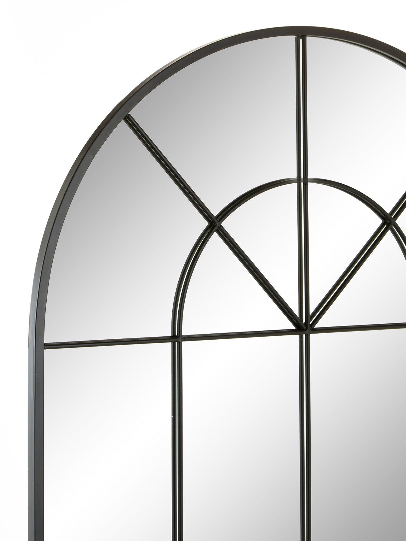 Image 4 of 4 of Very Home Arched Window Pane Mirror &ndash; 60 x 90 cm
