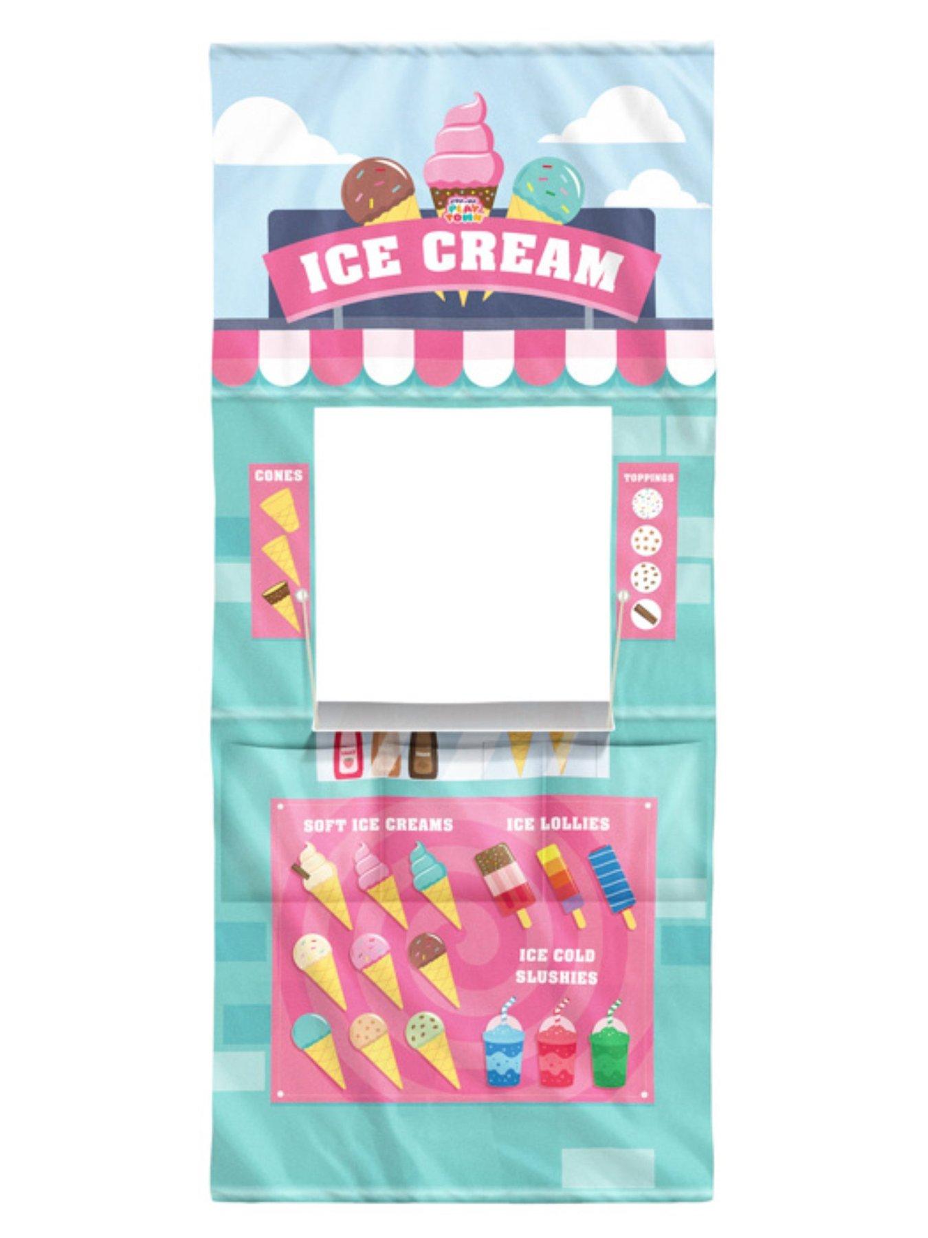 Image 7 of 7 of Toyrific Pop Up Play Town Ice Cream Shop, Doorway Role Play Curtain