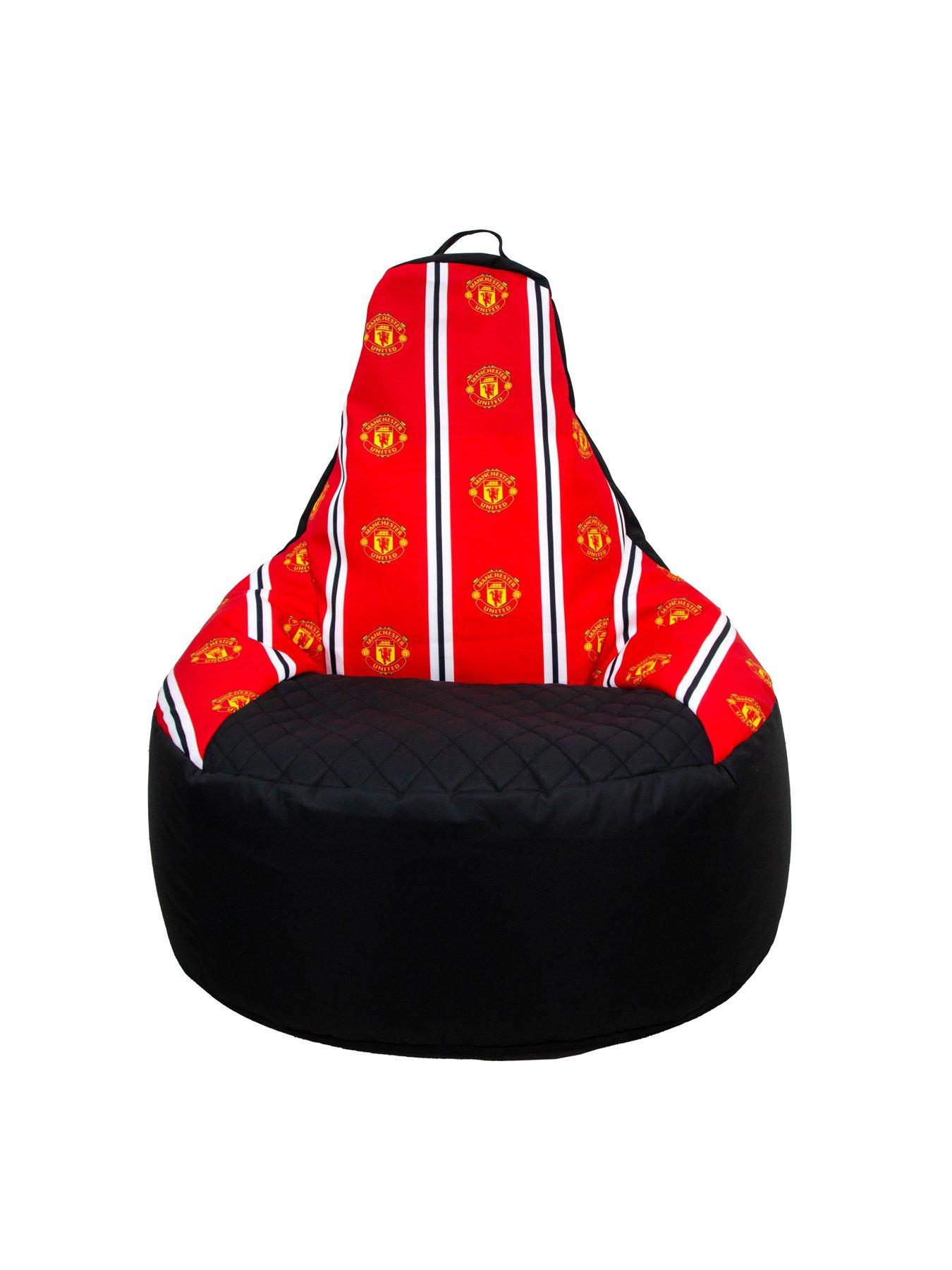 Image 6 of 7 of Manchester United Fc Goalie Bean Chair