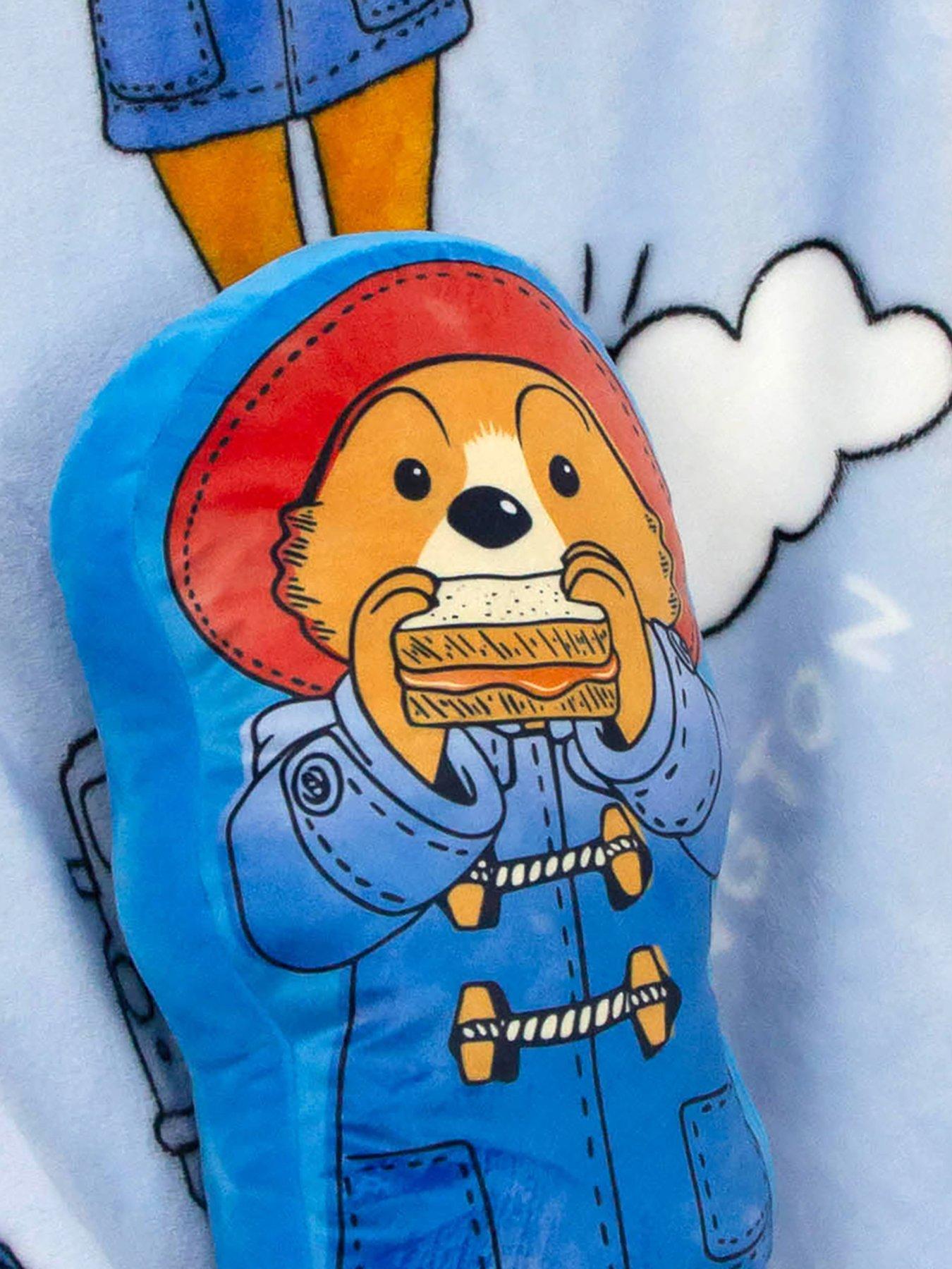 Product photograph of Paddington Bear Paddington London Shaped Cushion from very.co.uk