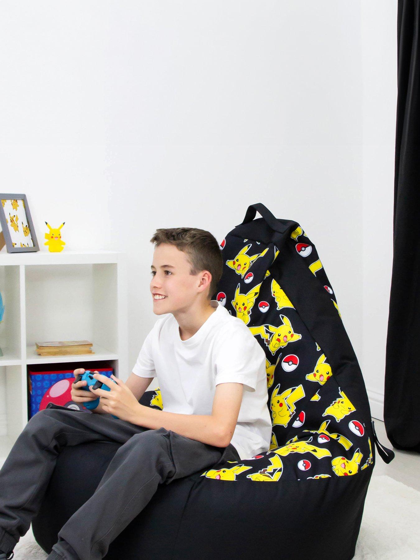 Product photograph of Pokemon Katchems Bean Chair from very.co.uk