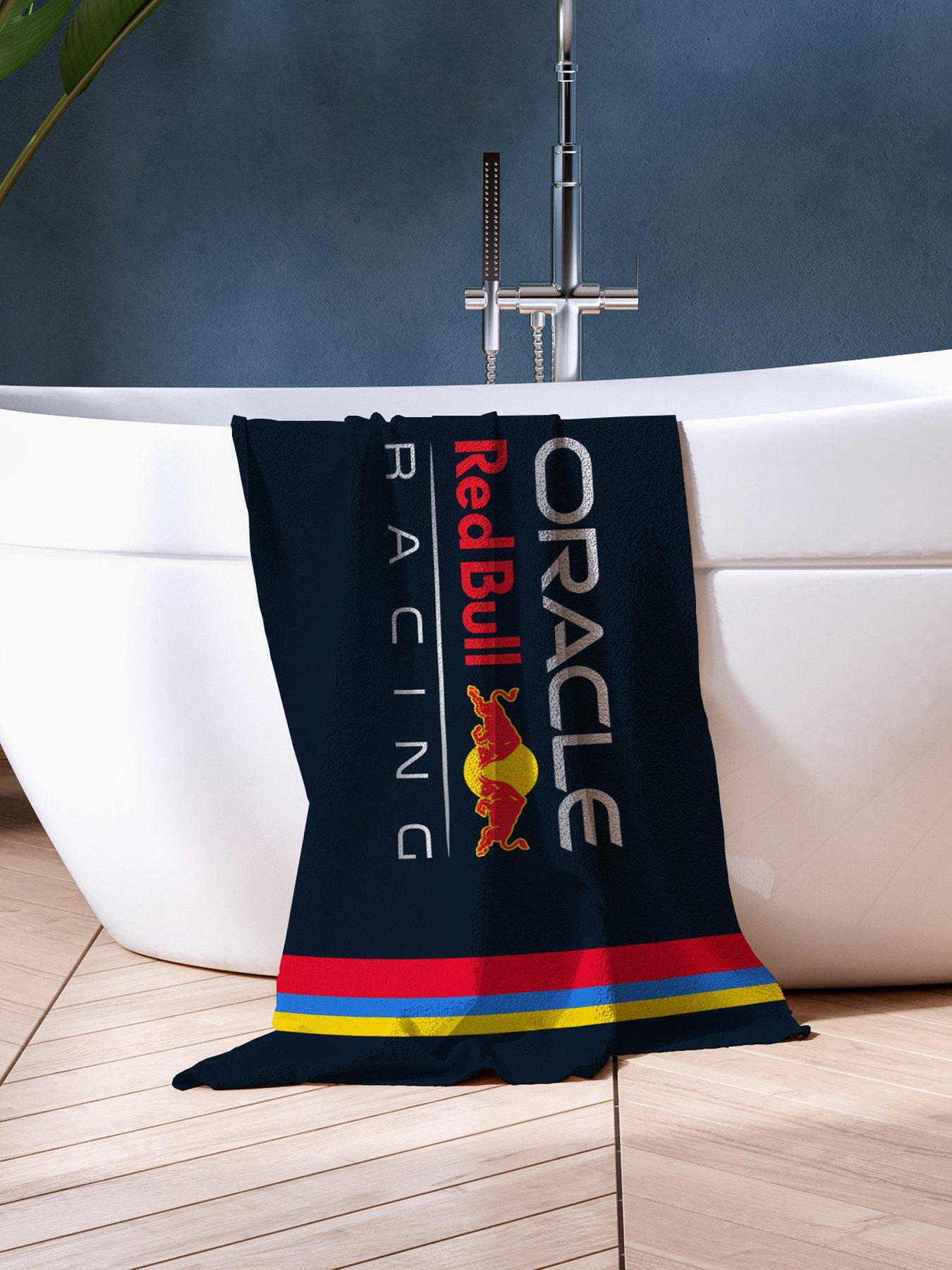 Product photograph of F1 Red Bull Towel from very.co.uk