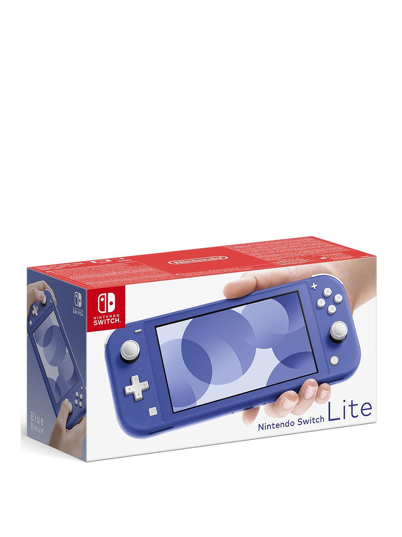 Console Blue Screen Switch Lite Nintendo Switch Lite Blue Console