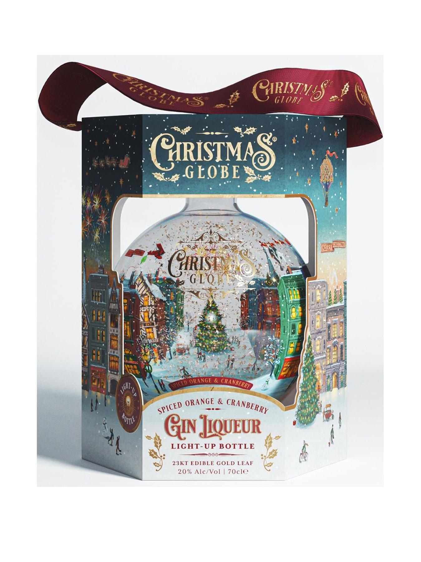 Product photograph of Christmas Snowglobe Spiced Orange Cranberry Gin 70cl from very.co.uk