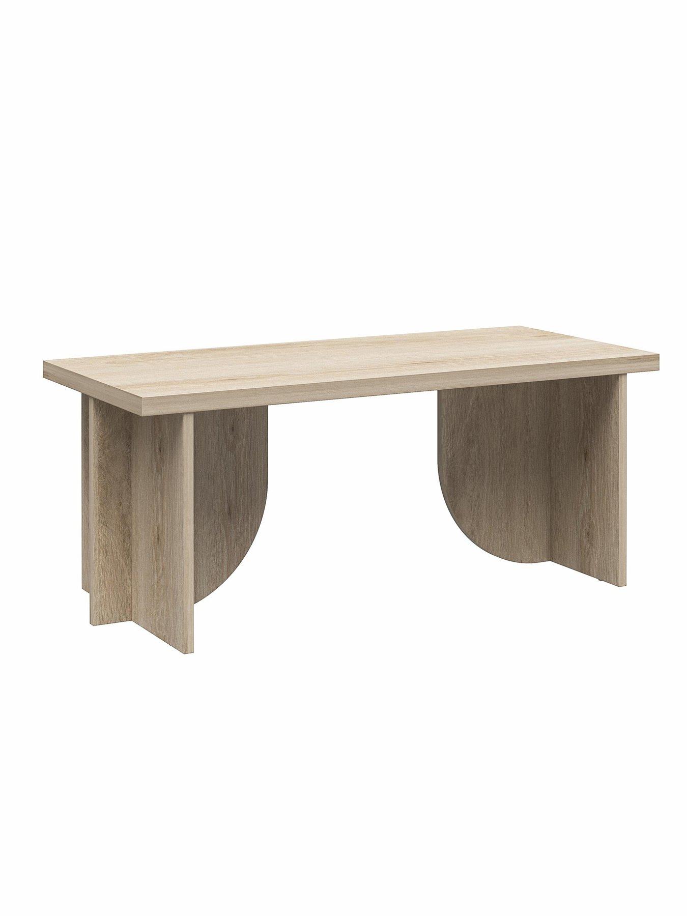 Image 5 of 7 of Novogratz Volver Coffee Table - Light Oak