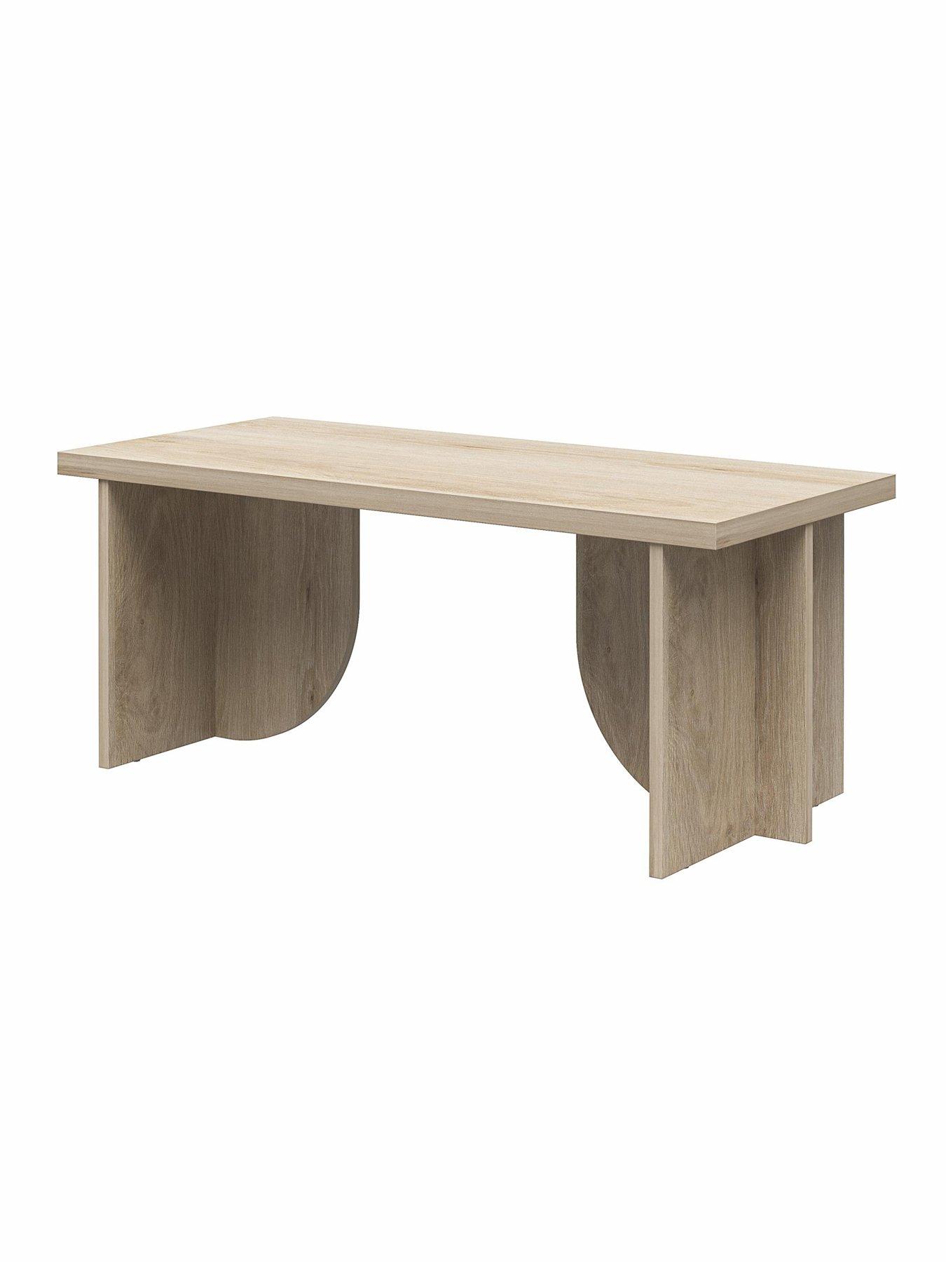 Image 7 of 7 of Novogratz Volver Coffee Table - Light Oak