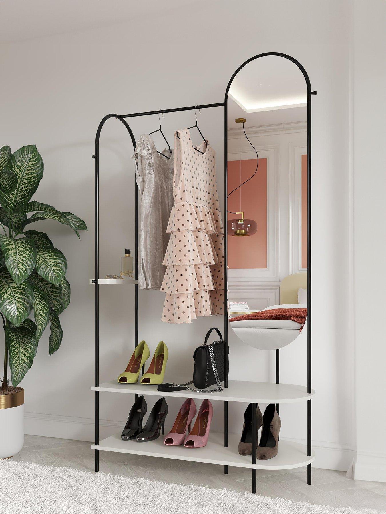 undefined Anastasia Storage Unit with Mirror