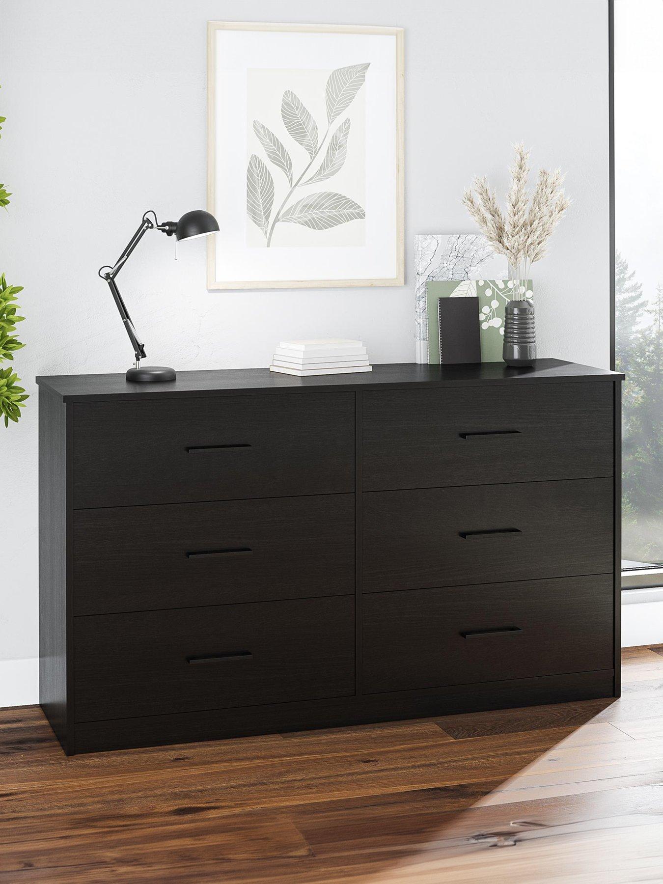 Product photograph of Dorel Home Pearce 6 Draw Dresser from very.co.uk