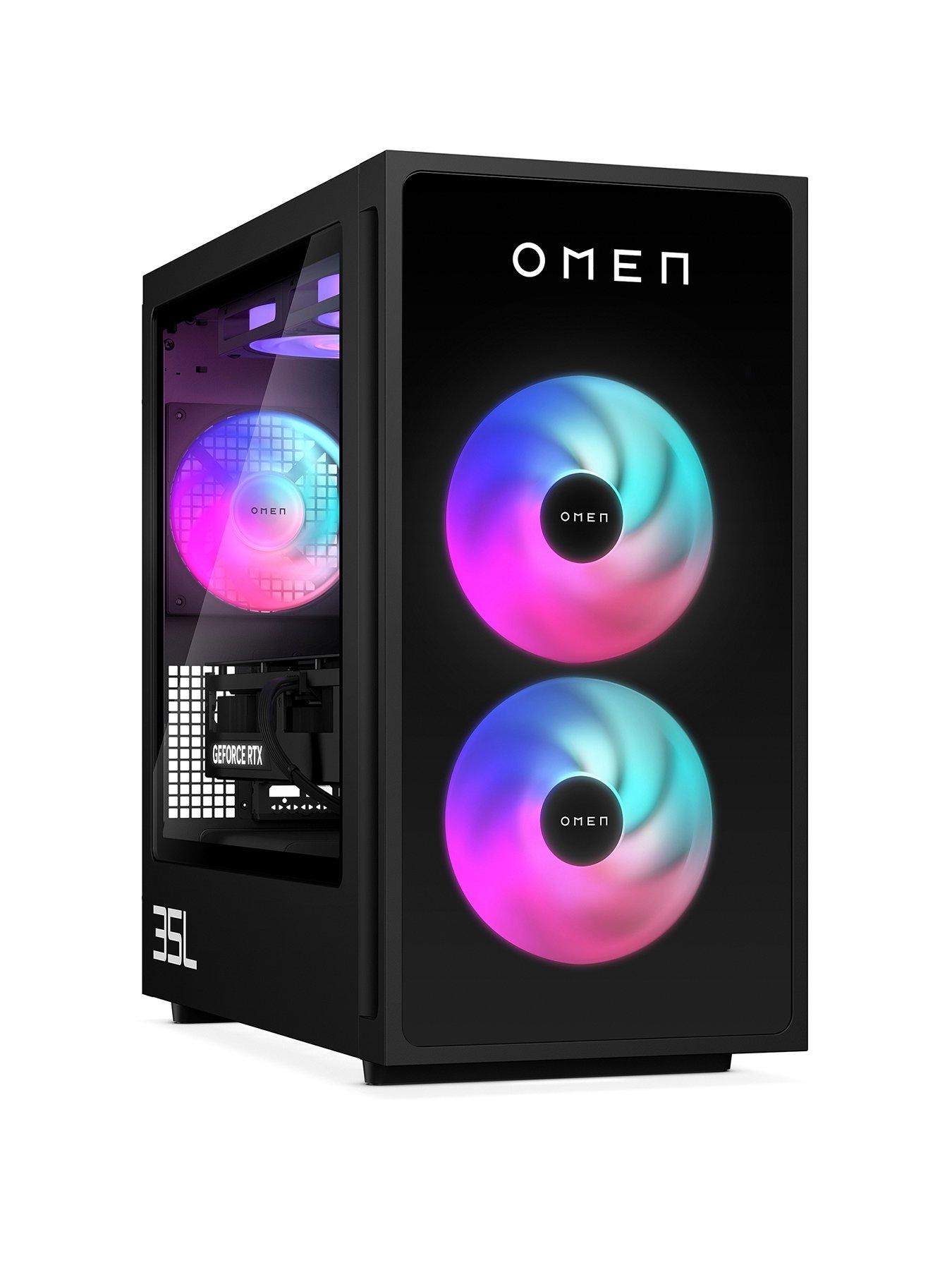 undefined OMEN 35L Gaming Desktop GT16-0000na PC - AMD Ryzen 5  8500G, 16GB RGB RAM, 1TB SSD, NVIDIA RTX 4060