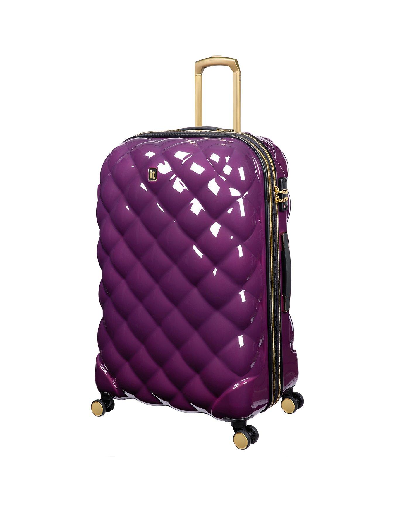 It purple suitcase on sale