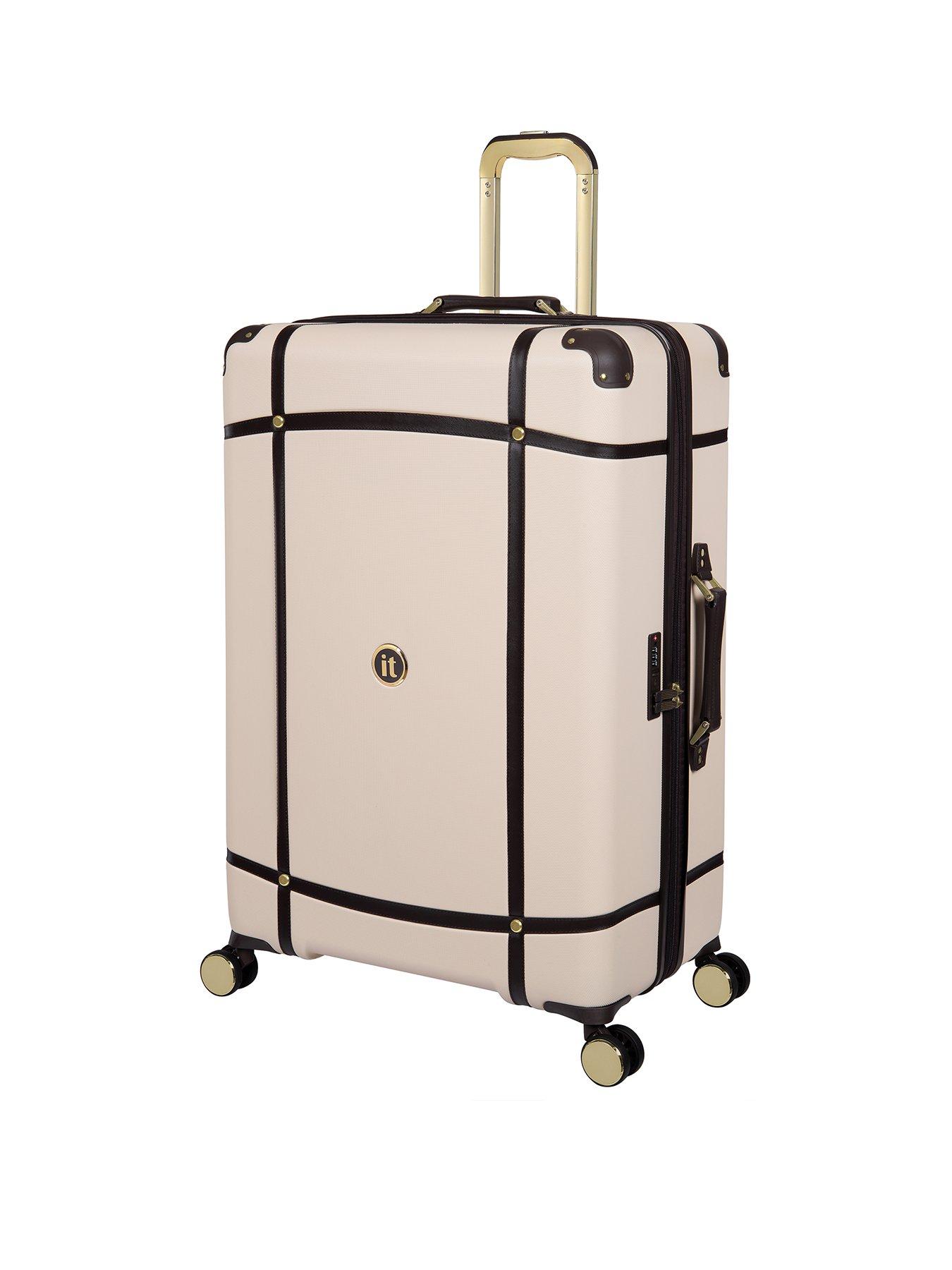 Superiority Cream Large Suitcase