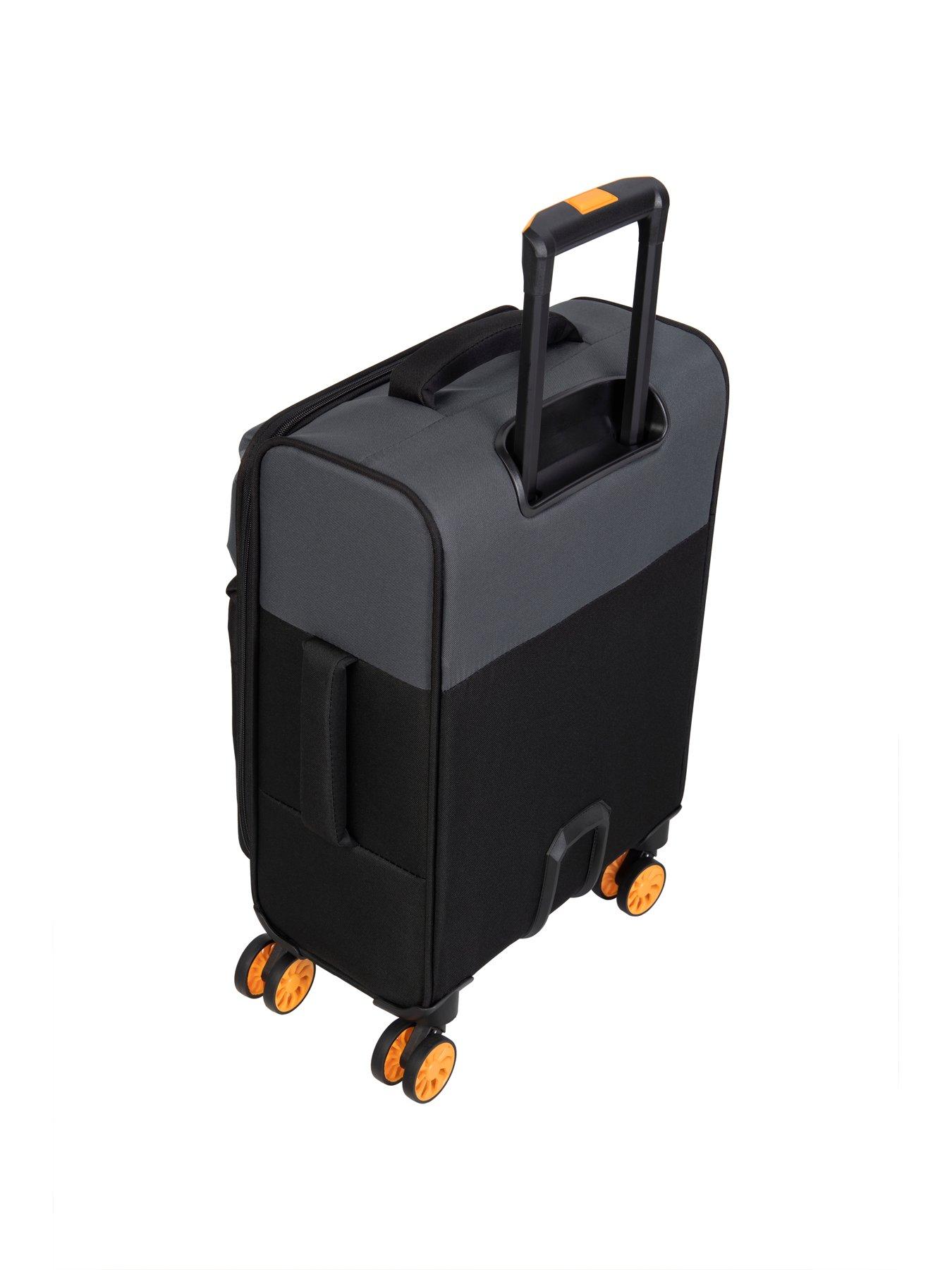 Image 3 of 5 of it Luggage Duo-Tone Pewter + Black Cabin Suitcase