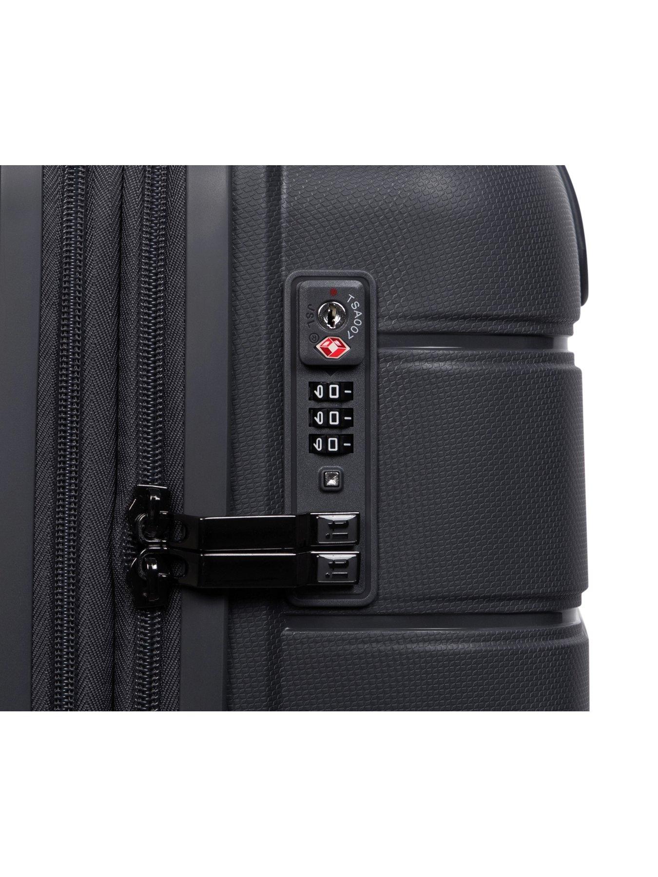 Image 5 of 7 of it Luggage Ebony 3pc Suitcase Set