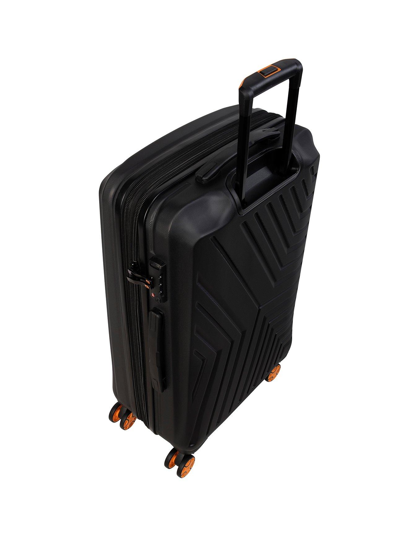 Image 2 of 7 of it Luggage Convertible Black 6pc Suitcase Set with Removeable Wheels