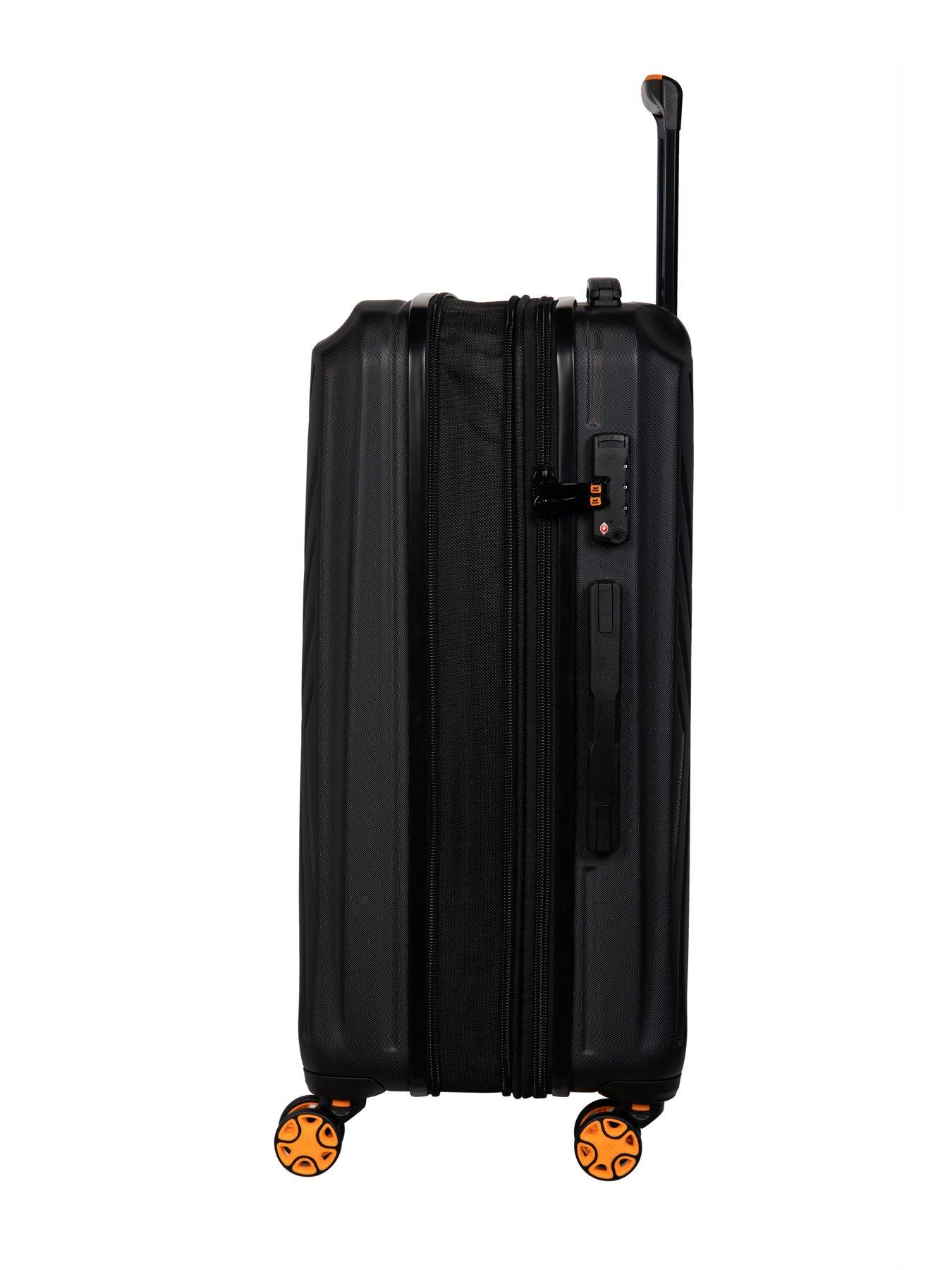 Image 3 of 7 of it Luggage Convertible Black Cabin Suitcase with Removeable Wheels