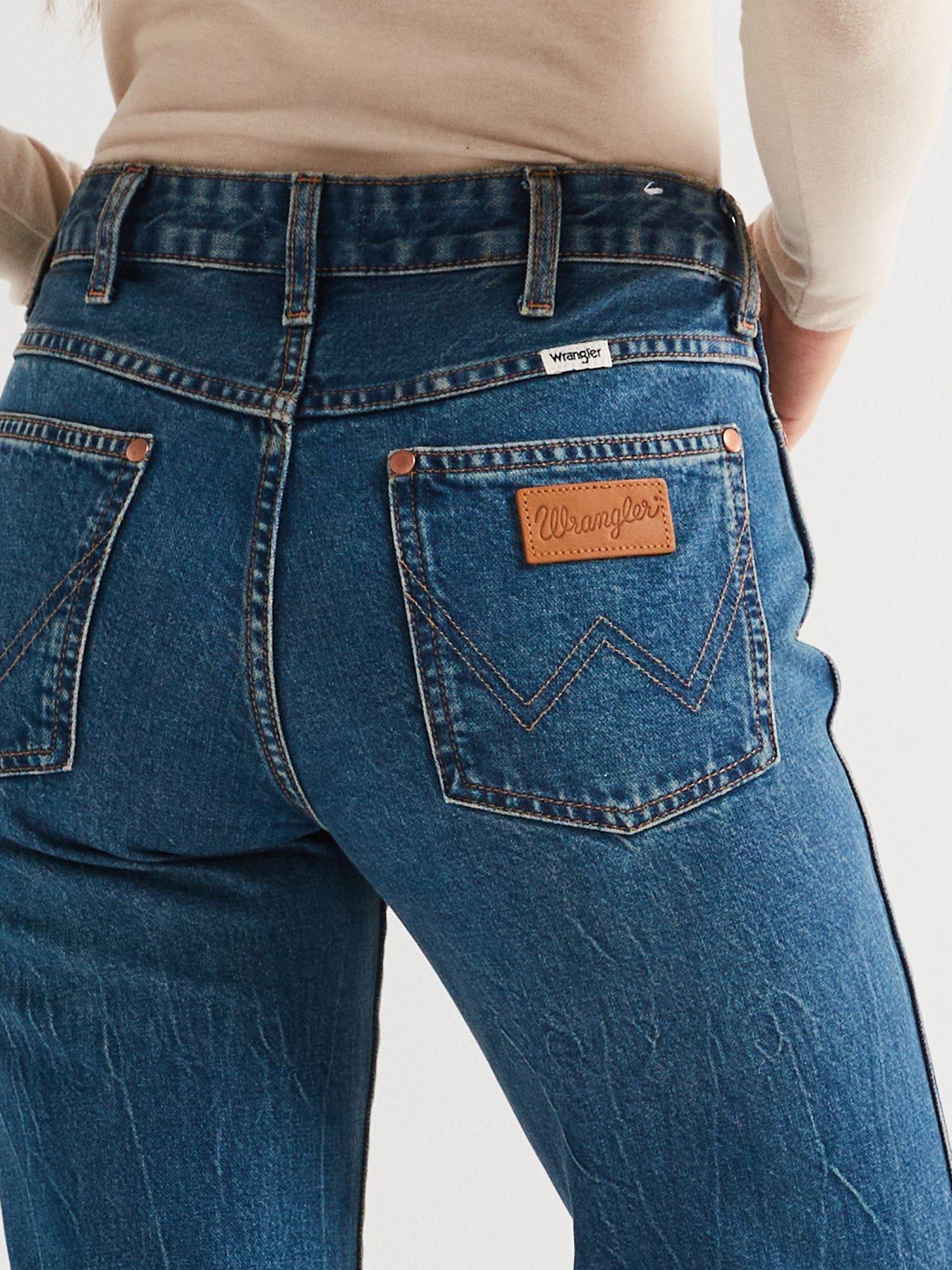Wrangler Wanderer Wide Leg Jean-blue Very