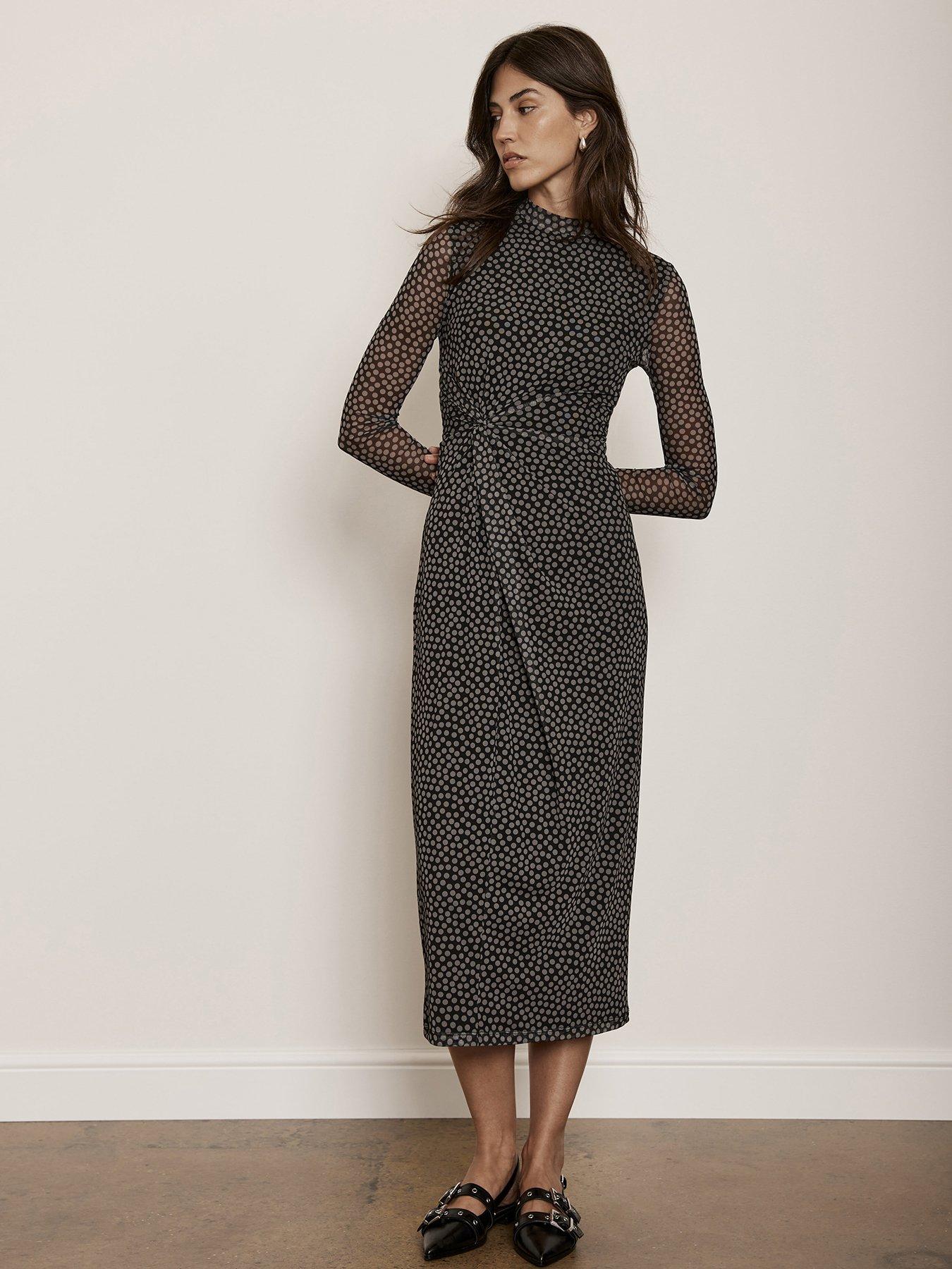 Mint velvet daisy print wrap dress online