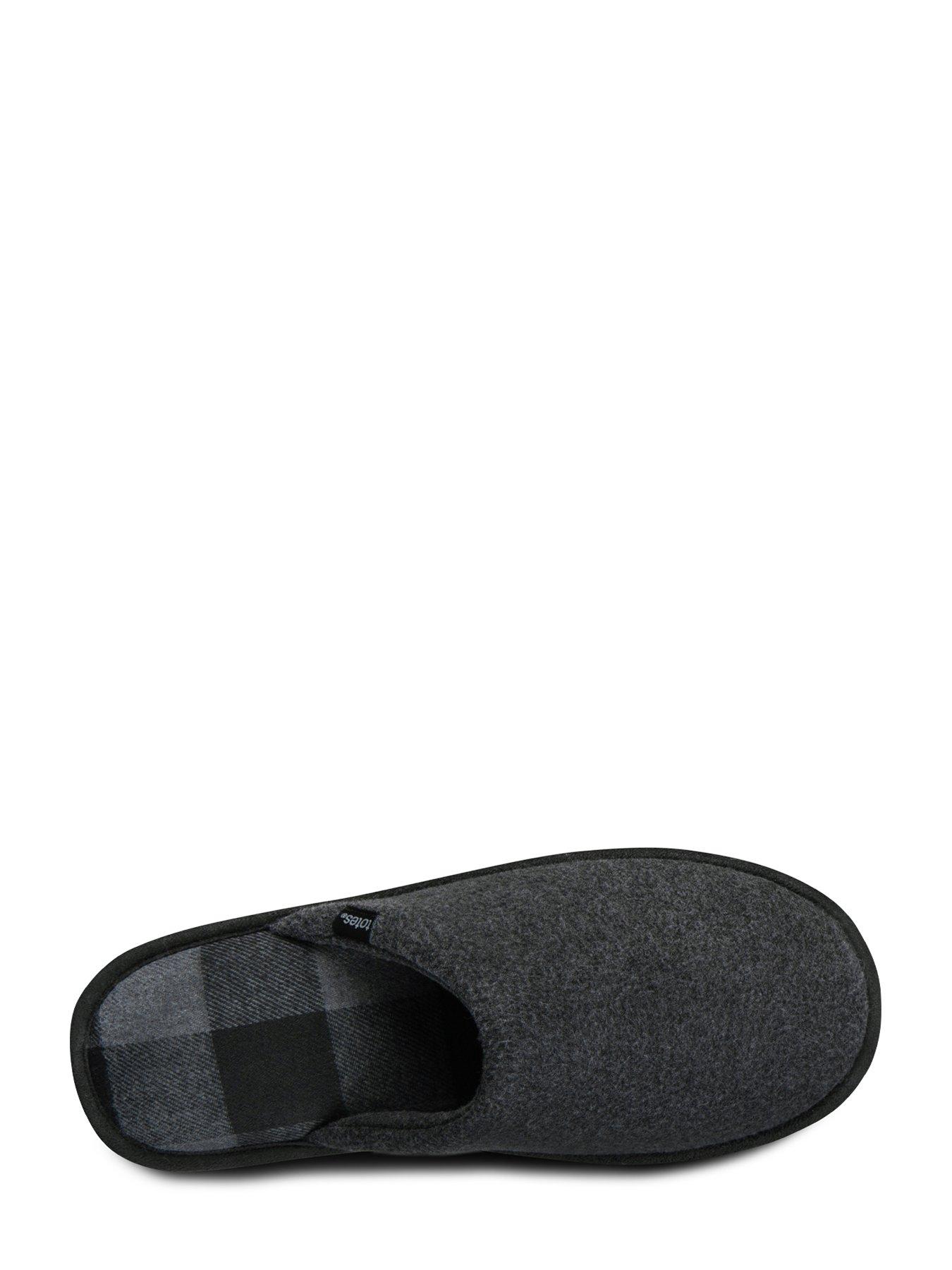 Image 3 of 5 of TOTES Check Lined Mule Slippers