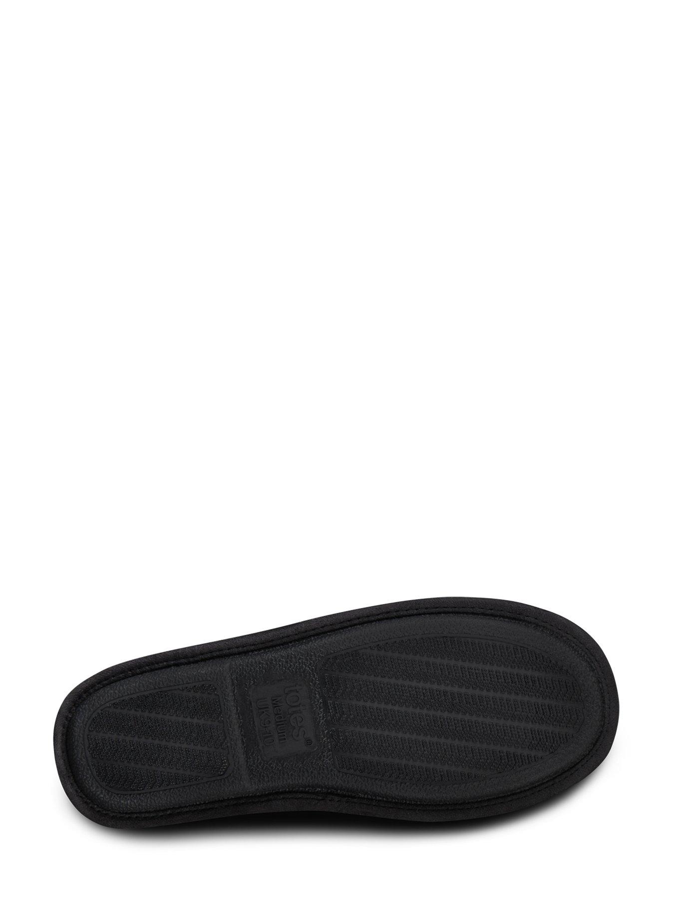 Image 4 of 5 of TOTES Check Lined Mule Slippers