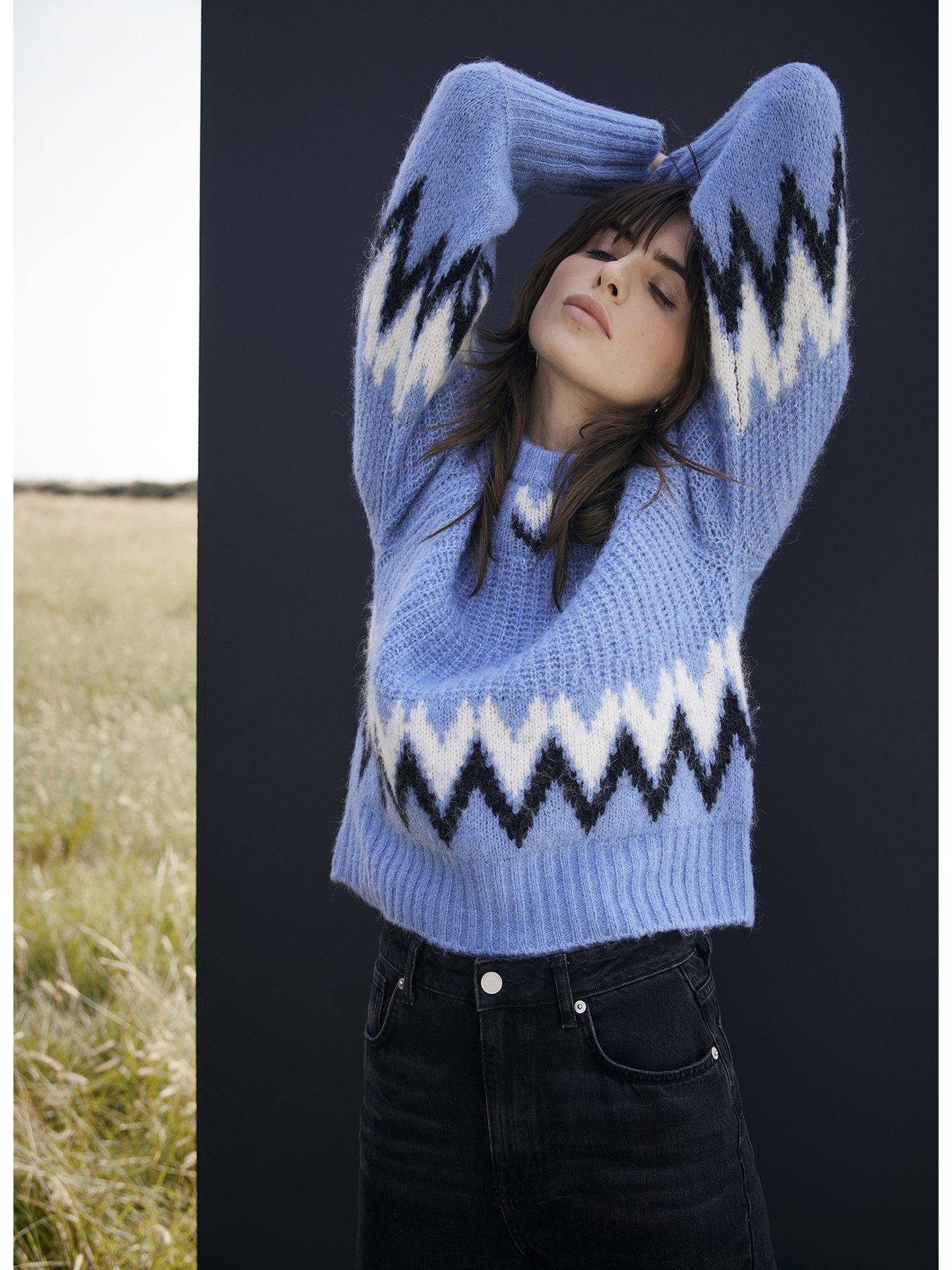 Blue Fairisle Jumper