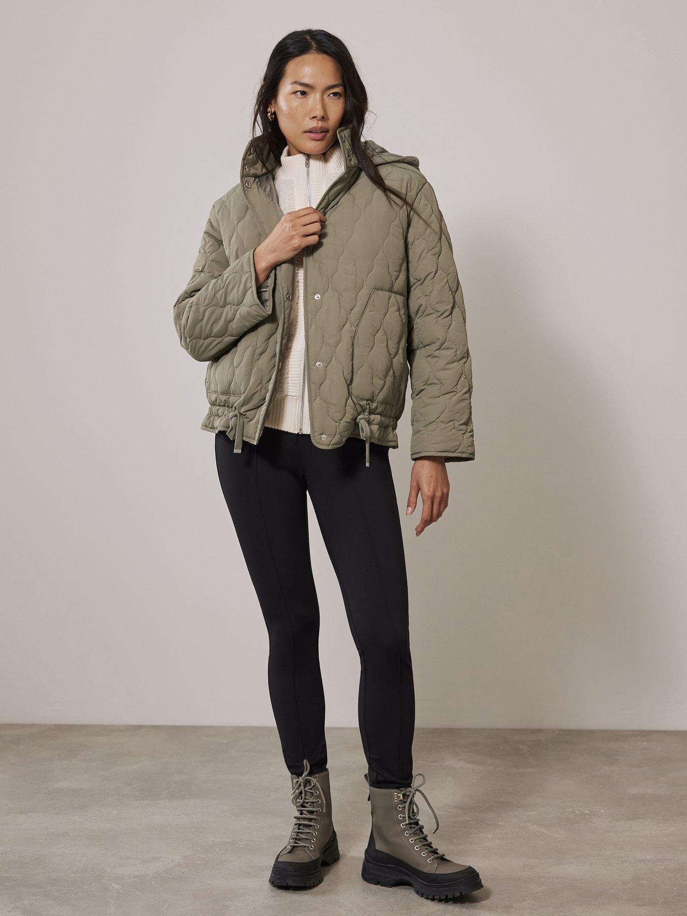 Mint velvet khaki star jacket best sale