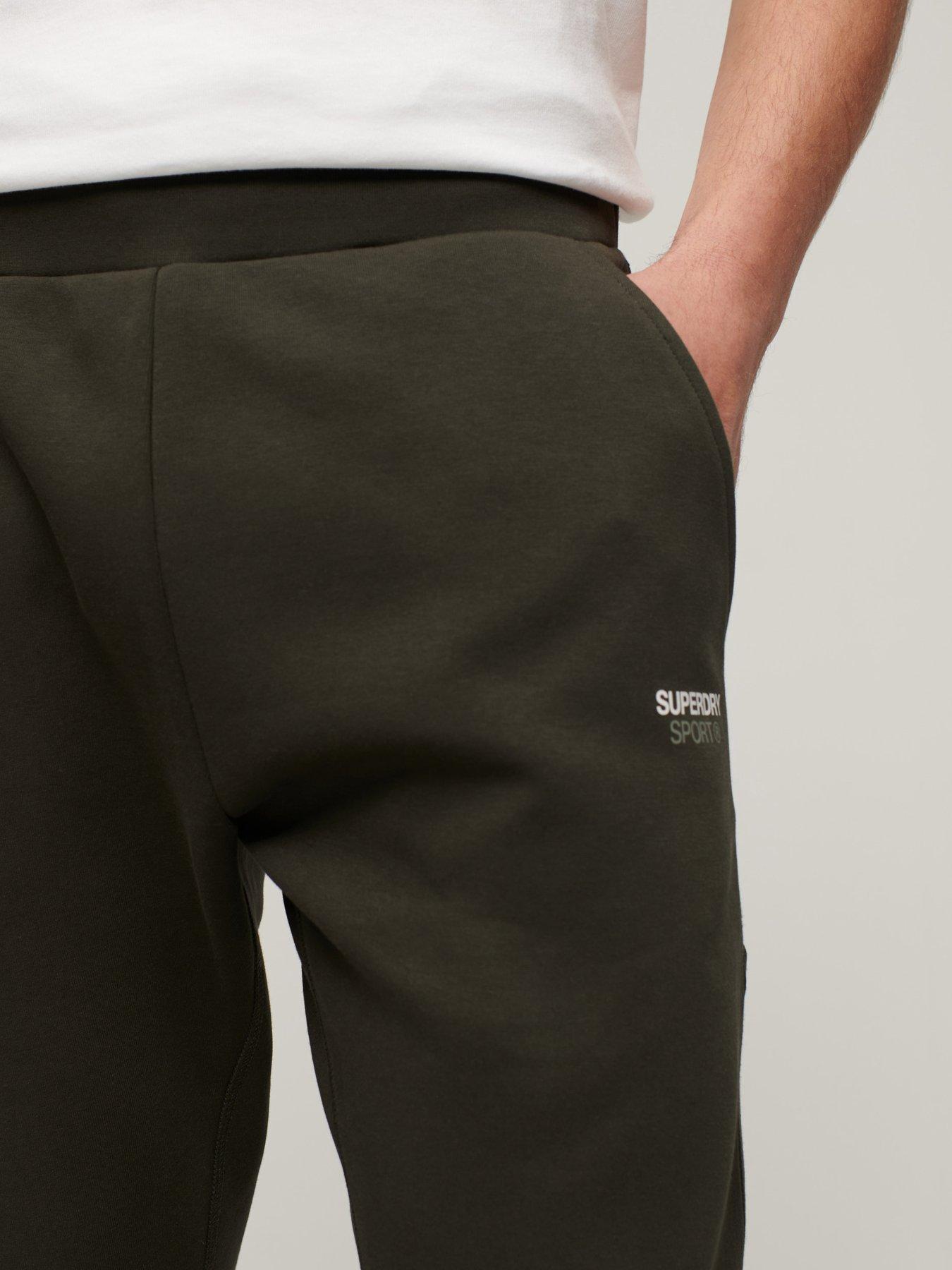 Image 4 of 6 of Superdry Sport Tech Tapered Joggers - Dark Green