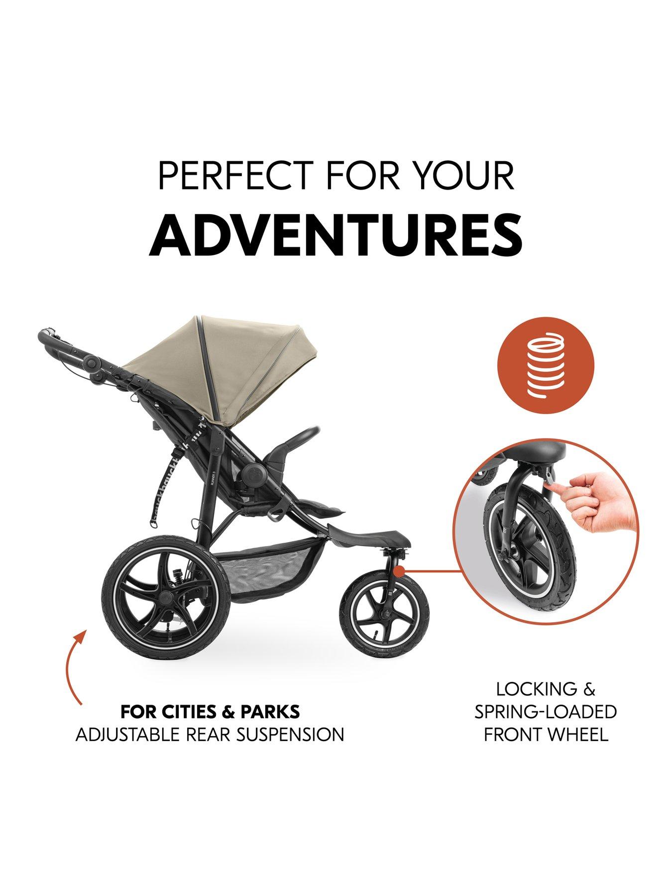 Image 3 of 8 of Hauck Runner 3 Pushchair - Olive